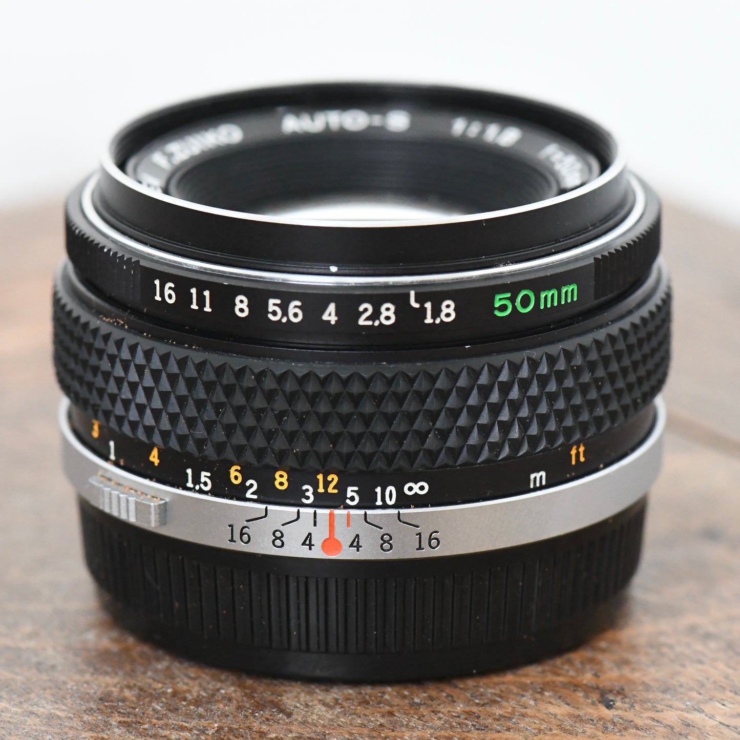 Olympus OM 50mm F1.8 Zuiko S Lens - Silver Nose