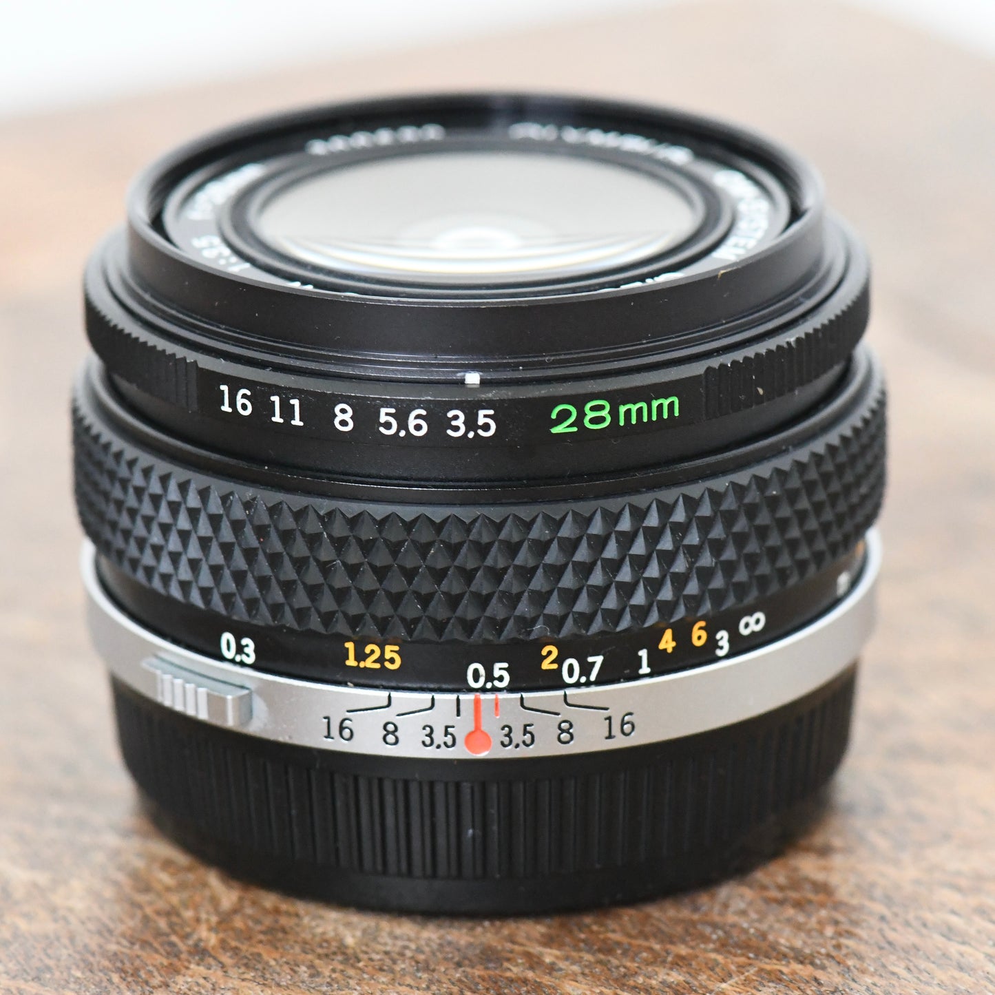 Olympus OM 28mm F3.5 Zuiko W Lens