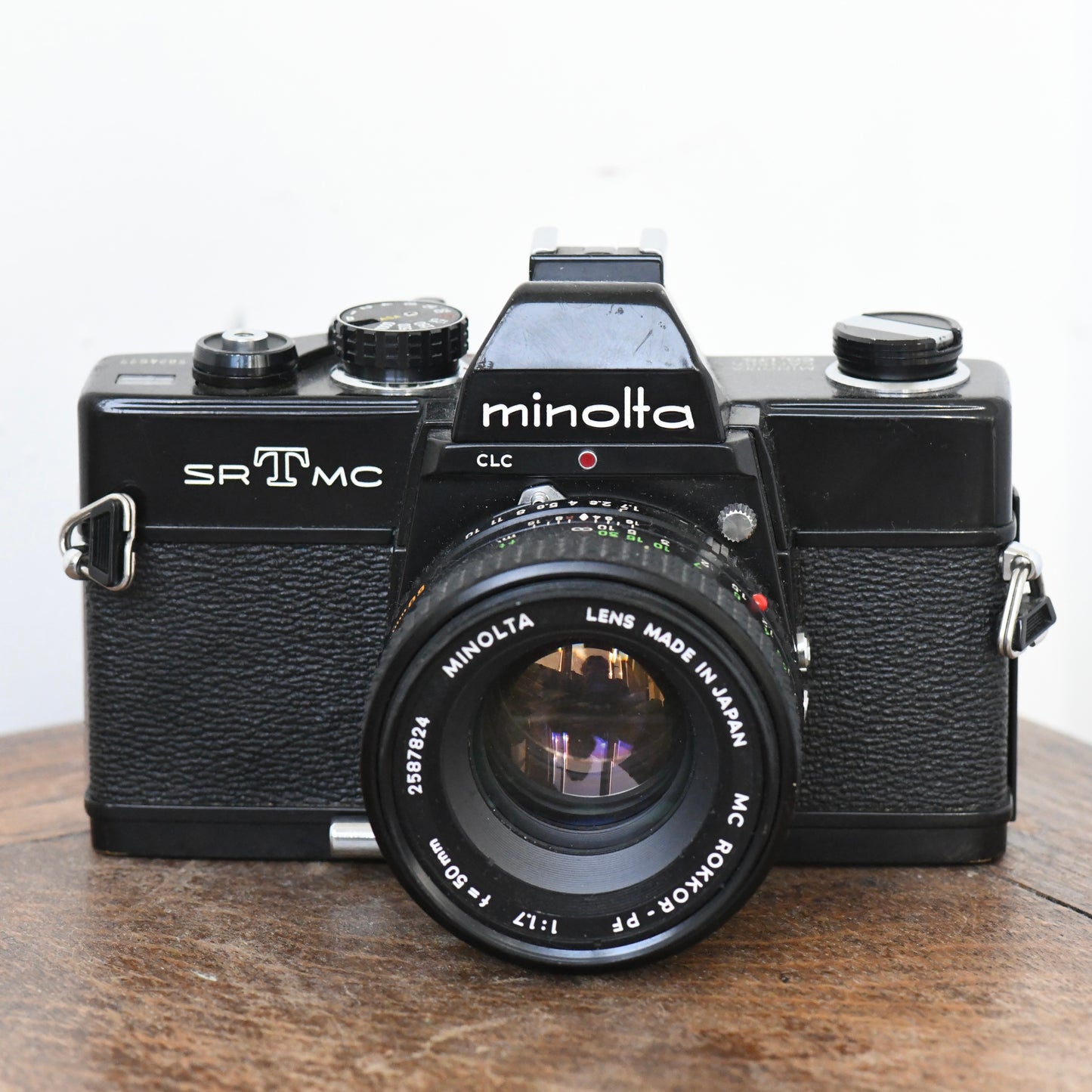 Minolta SRT MC 35mm Film Camera + 50mm F1.7 Lens