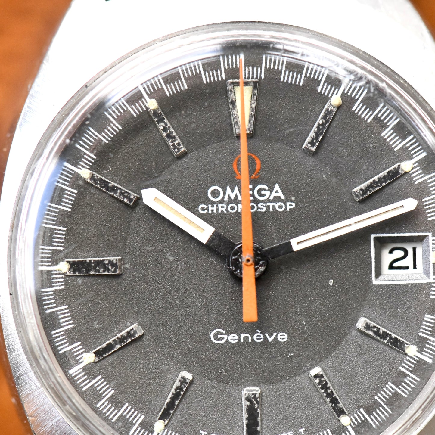 Omega Chronostop Genève 145.009 - 1969 Men's Chronograph Watch Cal.865