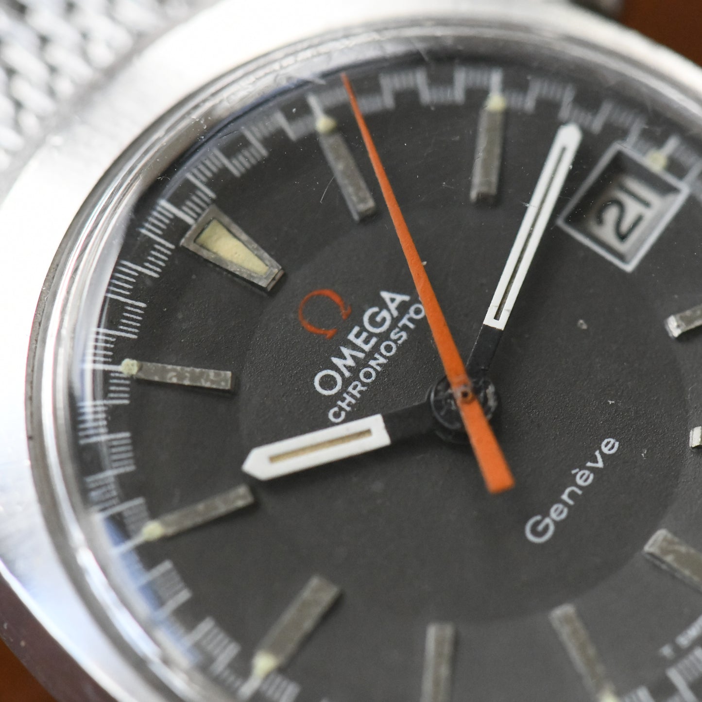 Omega Chronostop Genève 145.009 - 1969 Men's Chronograph Watch Cal.865