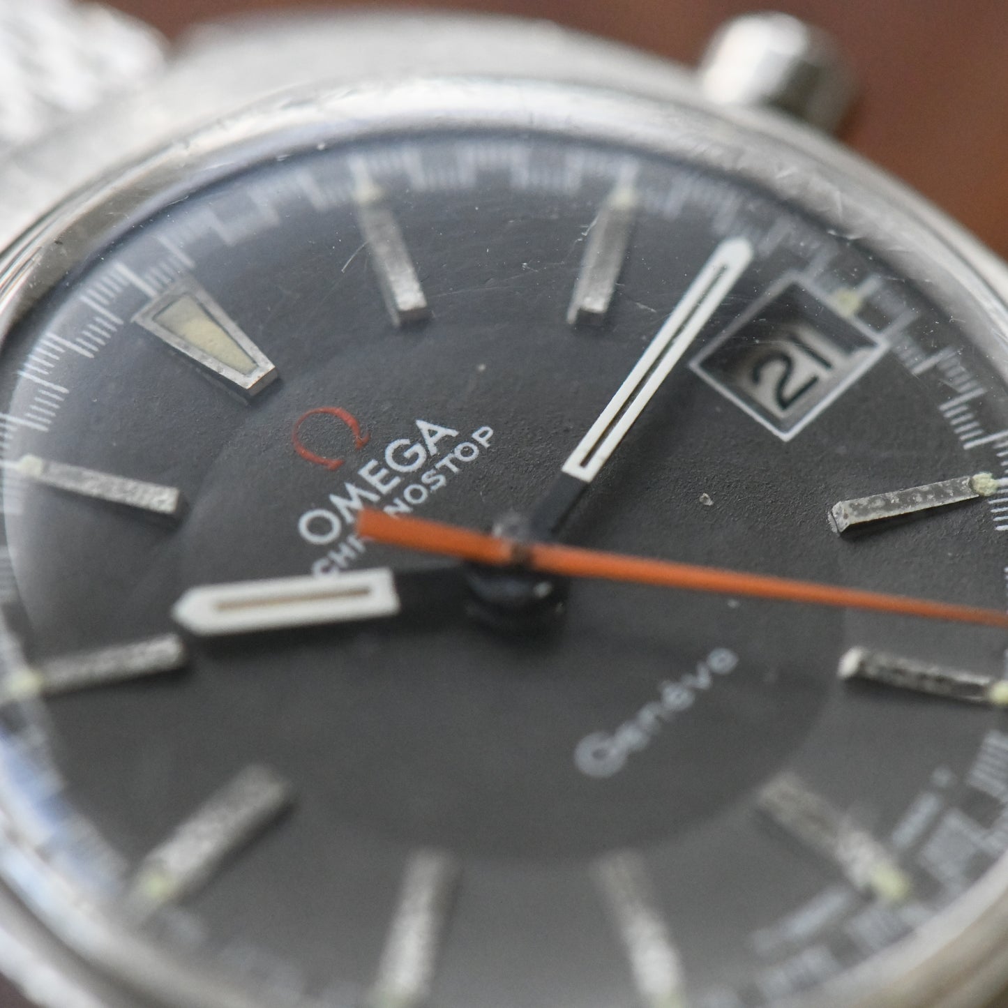 Omega Chronostop Genève 145.009 - 1969 Men's Chronograph Watch Cal.865