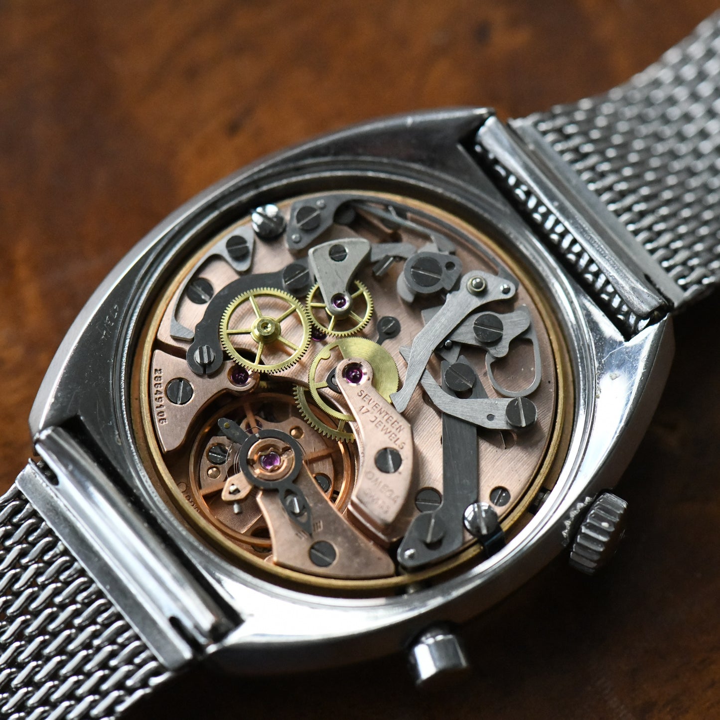 Omega Chronostop Genève 145.009 - 1969 Men's Chronograph Watch Cal.865