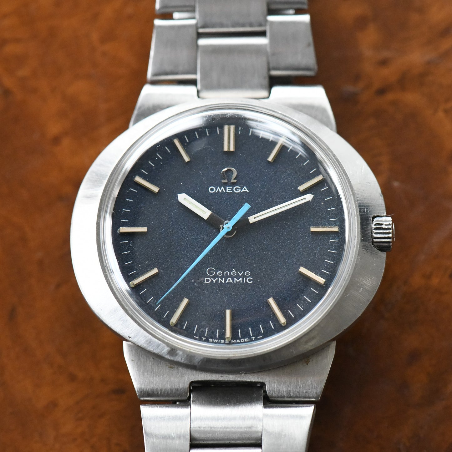 Omega Dynamic Genève Deep Blue 135.033 - 1970 Manual Wind Men's Watch - Cal.601