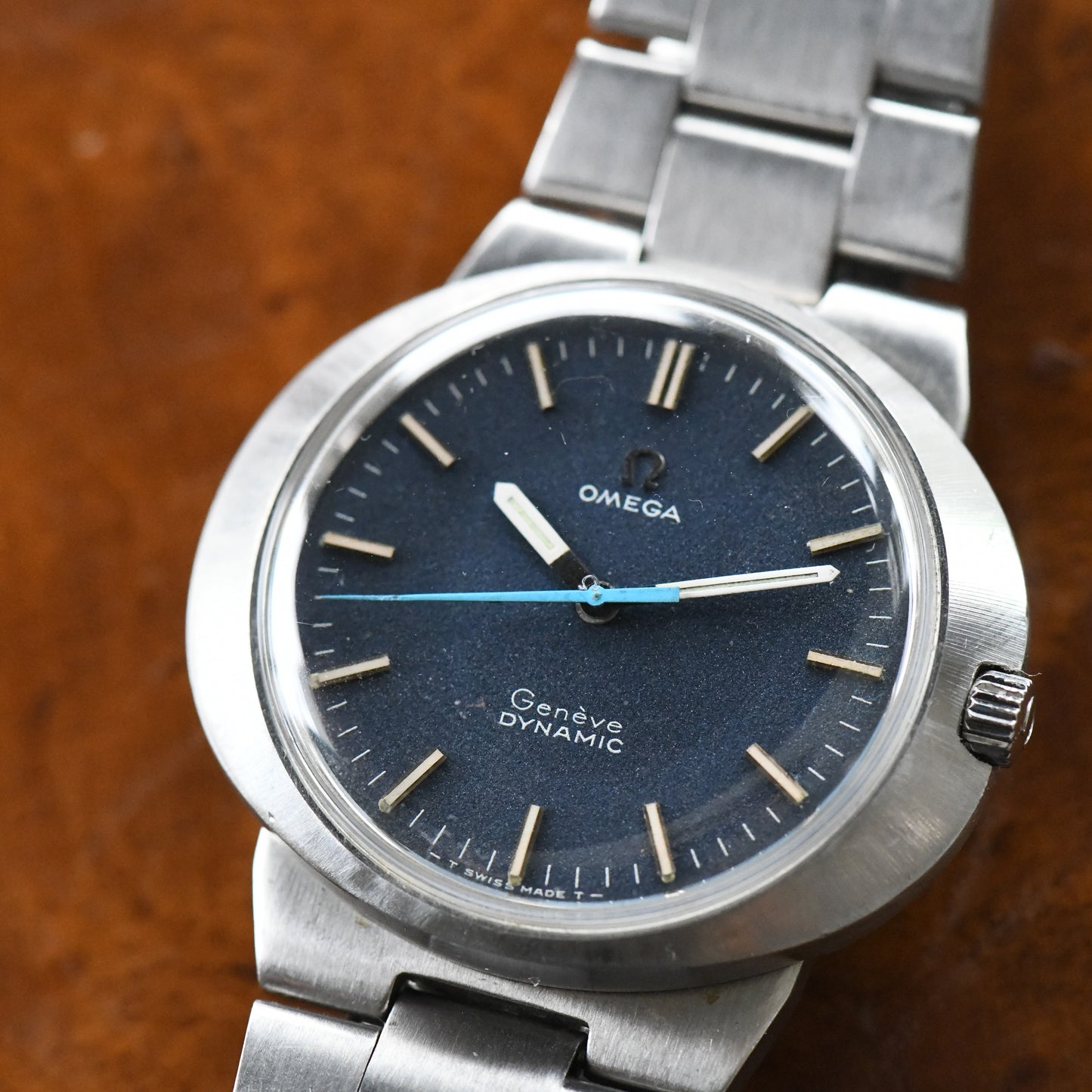 Omega Dynamic Genève Deep Blue 135.033 - 1970 Manual Wind Men's Watch - Cal.601
