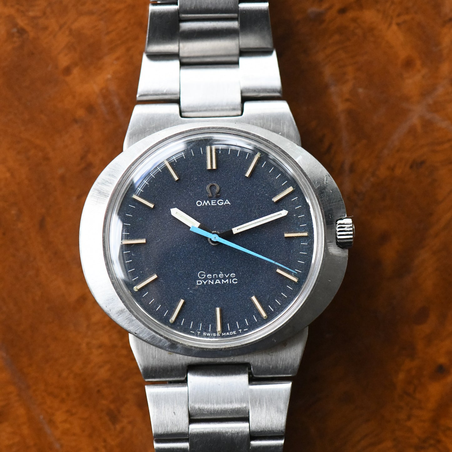 Omega Dynamic Genève Deep Blue 135.033 - 1970 Manual Wind Men's Watch - Cal.601