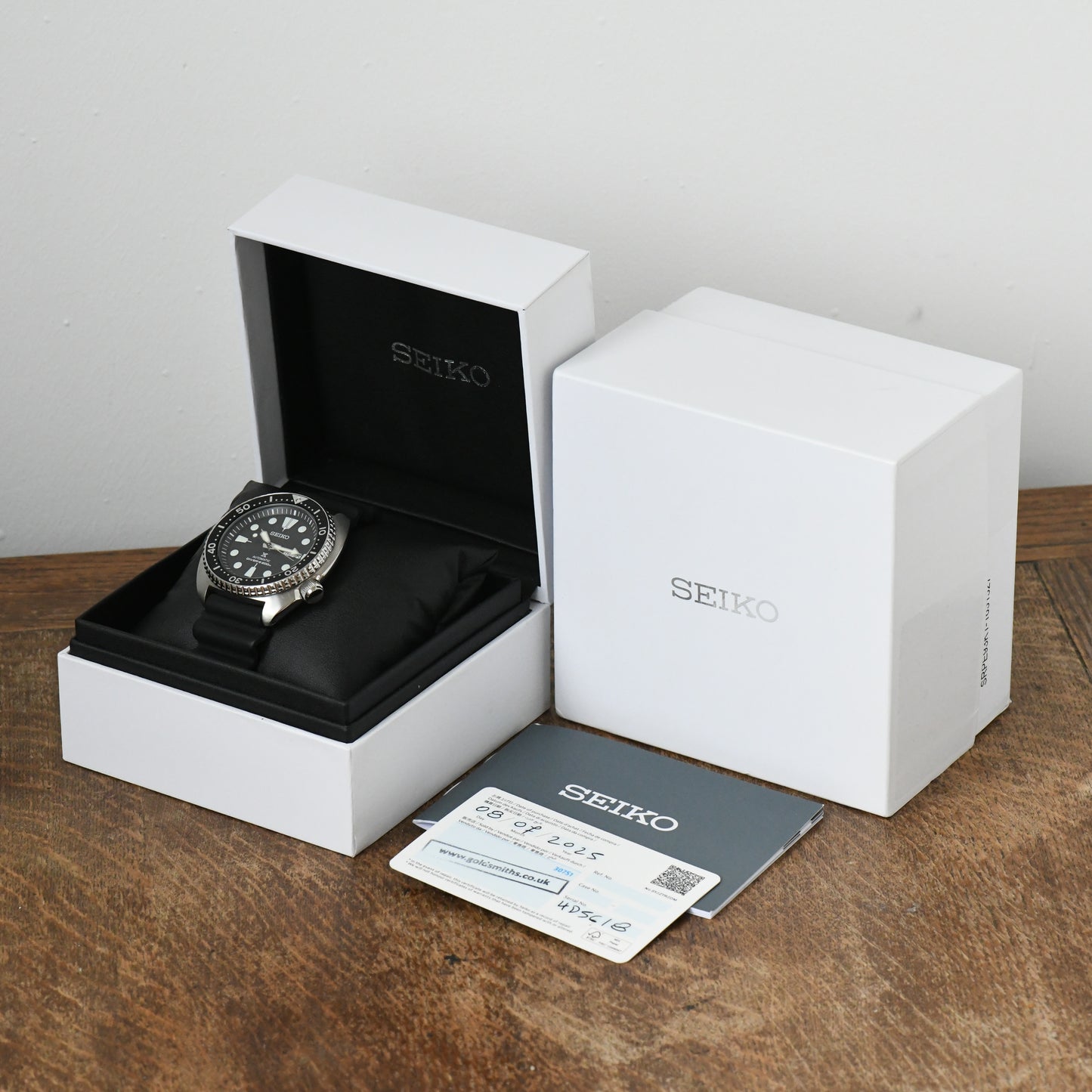Seiko Turtle SRPE93K1 Prospex Diver 200m - Kanji - July 2025 Boxed & Papers