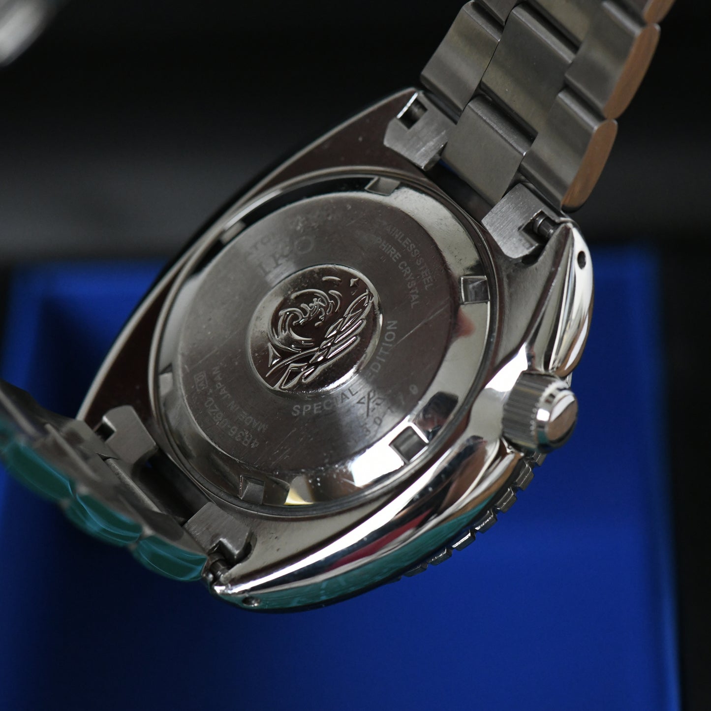Seiko King Turtle Turtle SRPE39J1 Save the Ocean Manta Ray MADE IN JAPAN - B&P