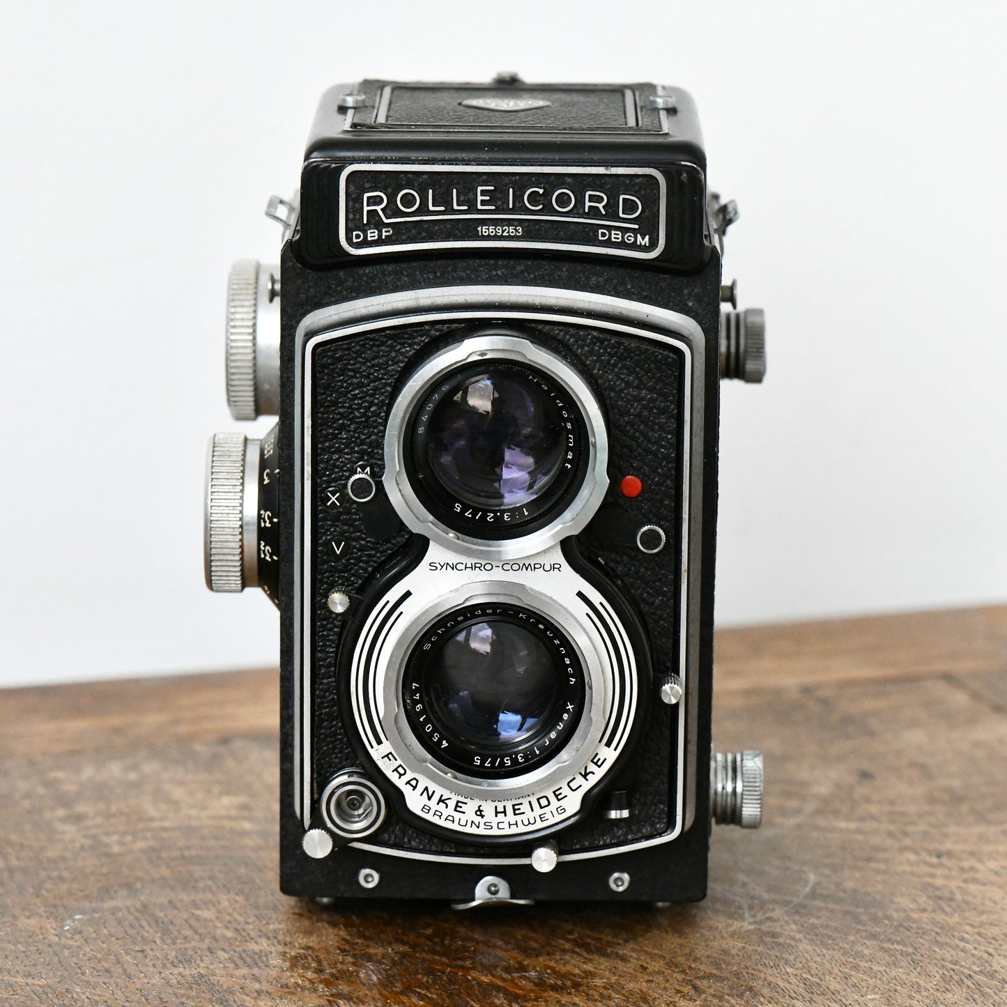 Rolleicord V Model 2 K3E TLR 6x6 Camera w/ 75mm F3.5 Xenar Lens