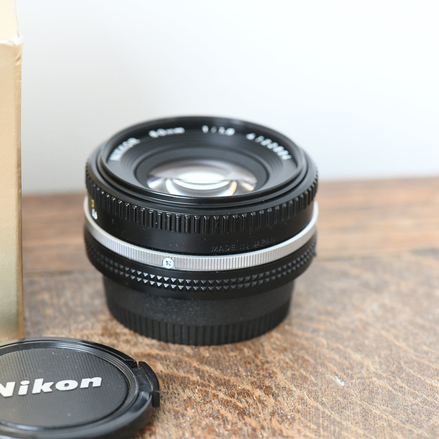 Nikon 50mm F1.8 AIS Pancake Prime Lens Later Version - Mint & Boxed