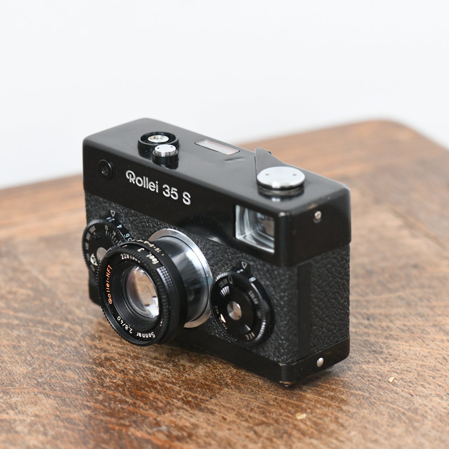 Rollei 35 S Black 35mm Film Camera w/ 40mm f/2.8 Sonnar Zeiss Lens 35S