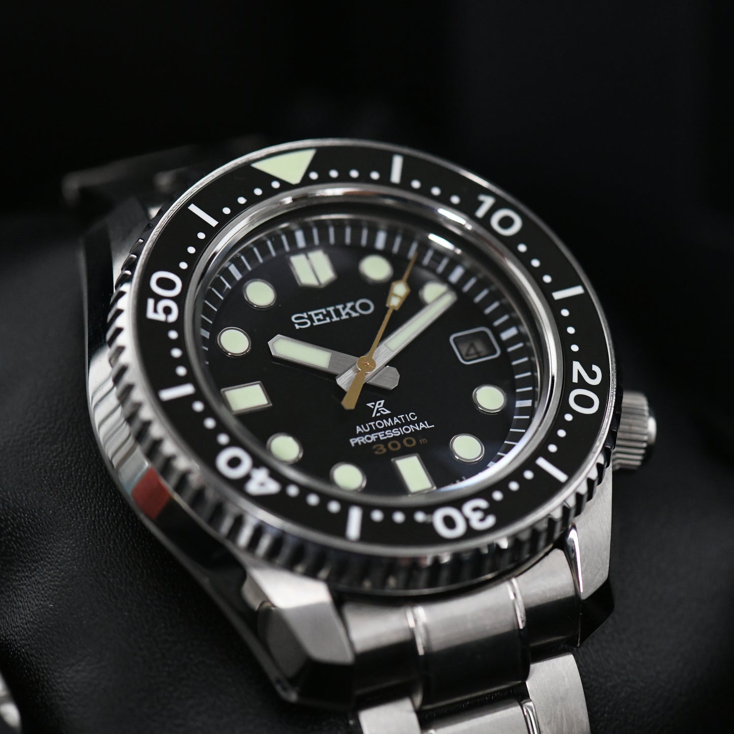 Seiko Marine Master 300m SLA021J1 Black Dial Cal.8L35 Diver Watch Boxed & Papers