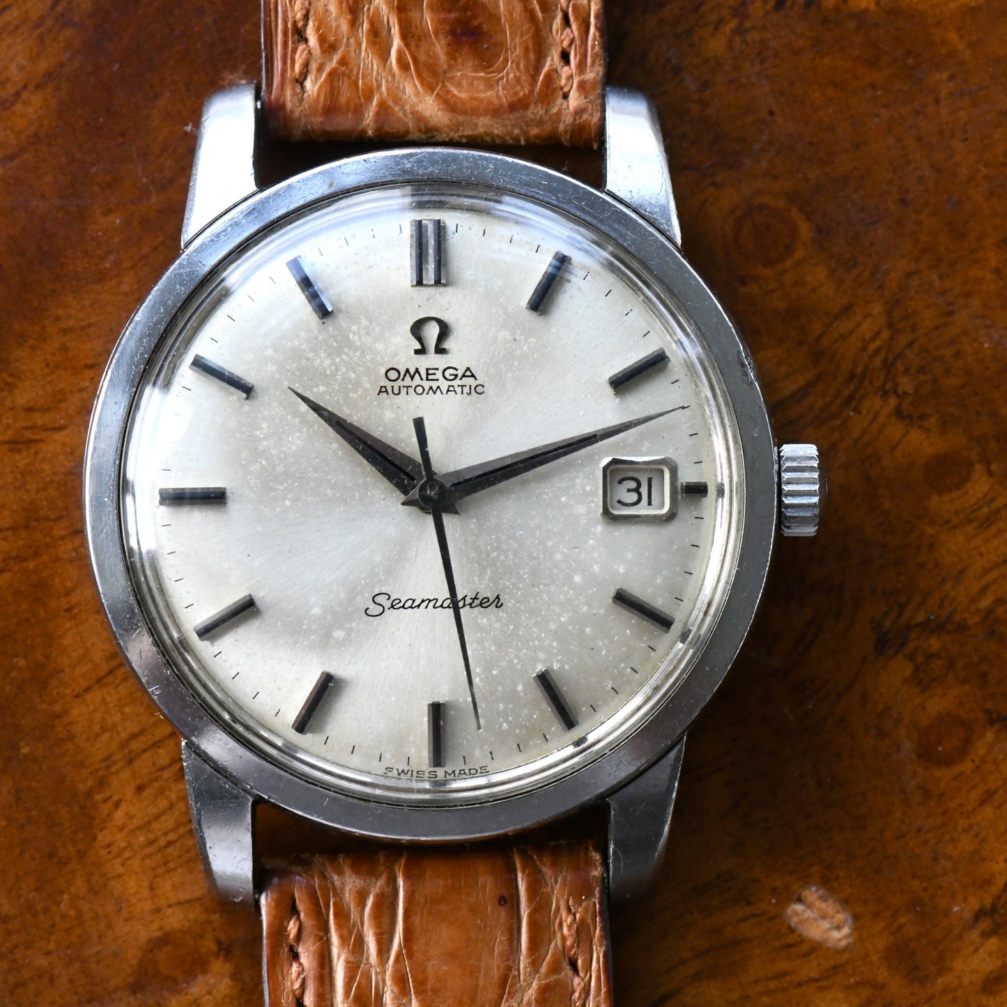 Omega Seamaster Automatic "Jumbo" 35mm 166.011 Stainless Steel Watch Cal.562