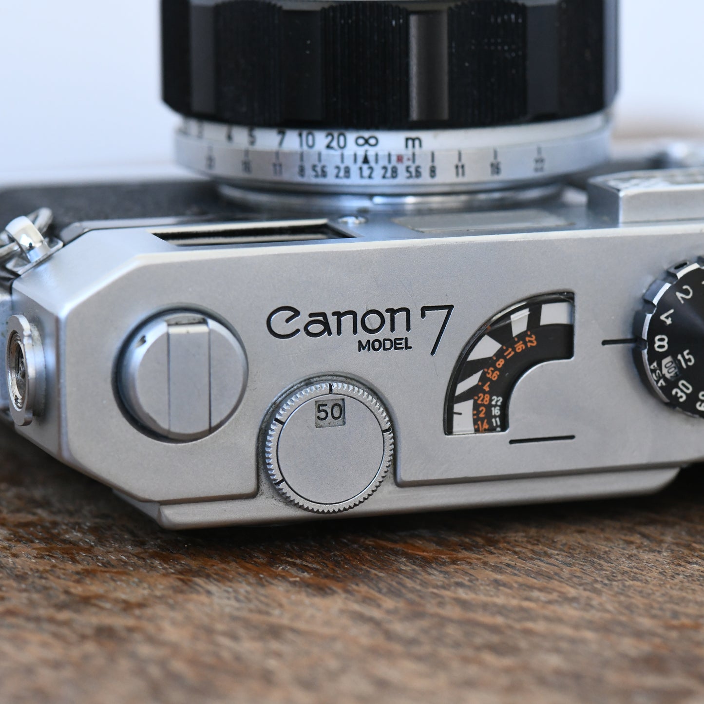 Canon Model 7 Rangefinder 35mm Film Camera + 50mm F1.2 Super Fast L39 LTM Lens