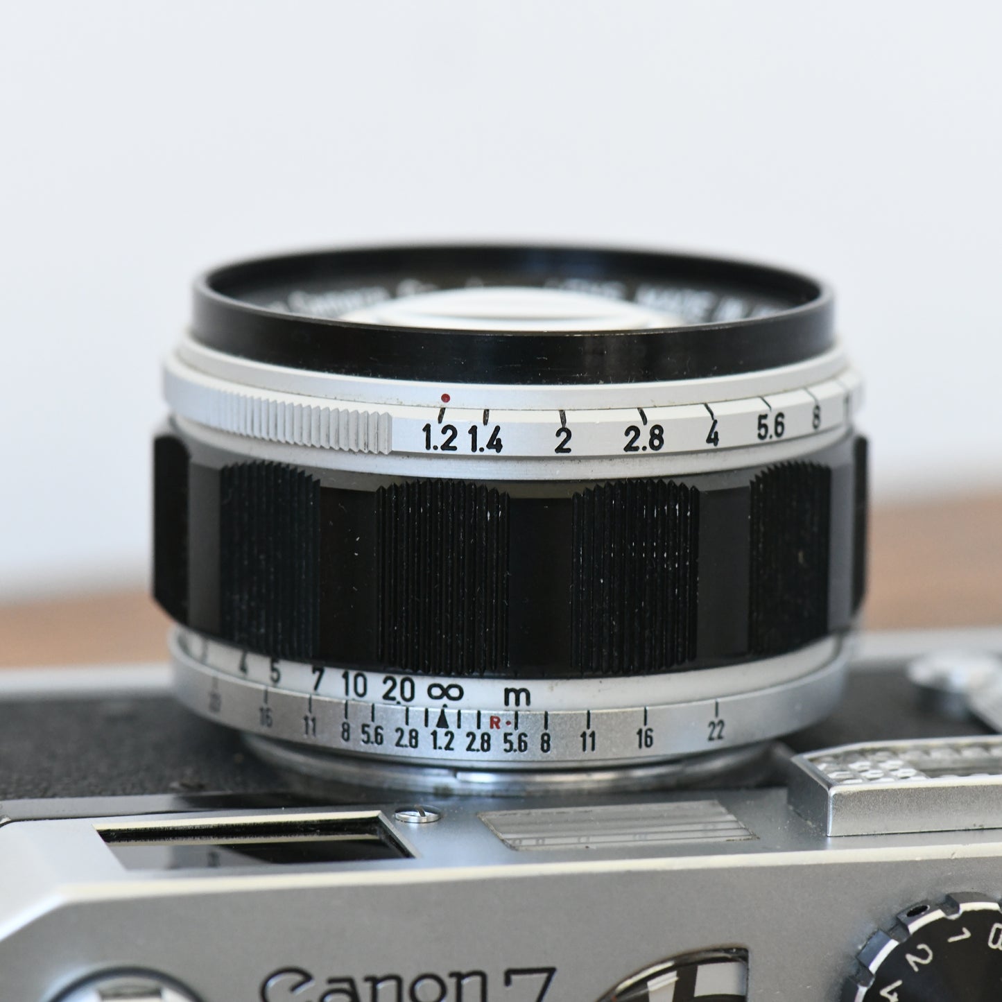 Canon Model 7 Rangefinder 35mm Film Camera + 50mm F1.2 Super Fast L39 LTM Lens