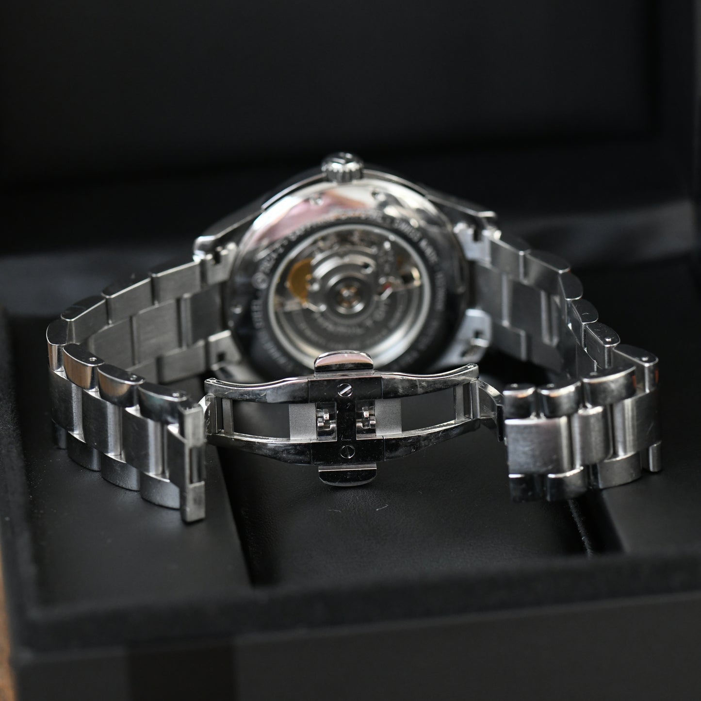 Hamilton Jazzmaster Viewmatic 40mm Automatic Black Dial Watch Boxed & Papers