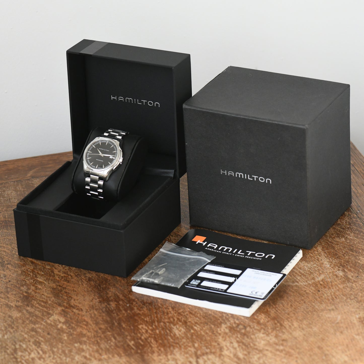 Hamilton Jazzmaster Viewmatic 40mm Automatic Black Dial Watch Boxed & Papers