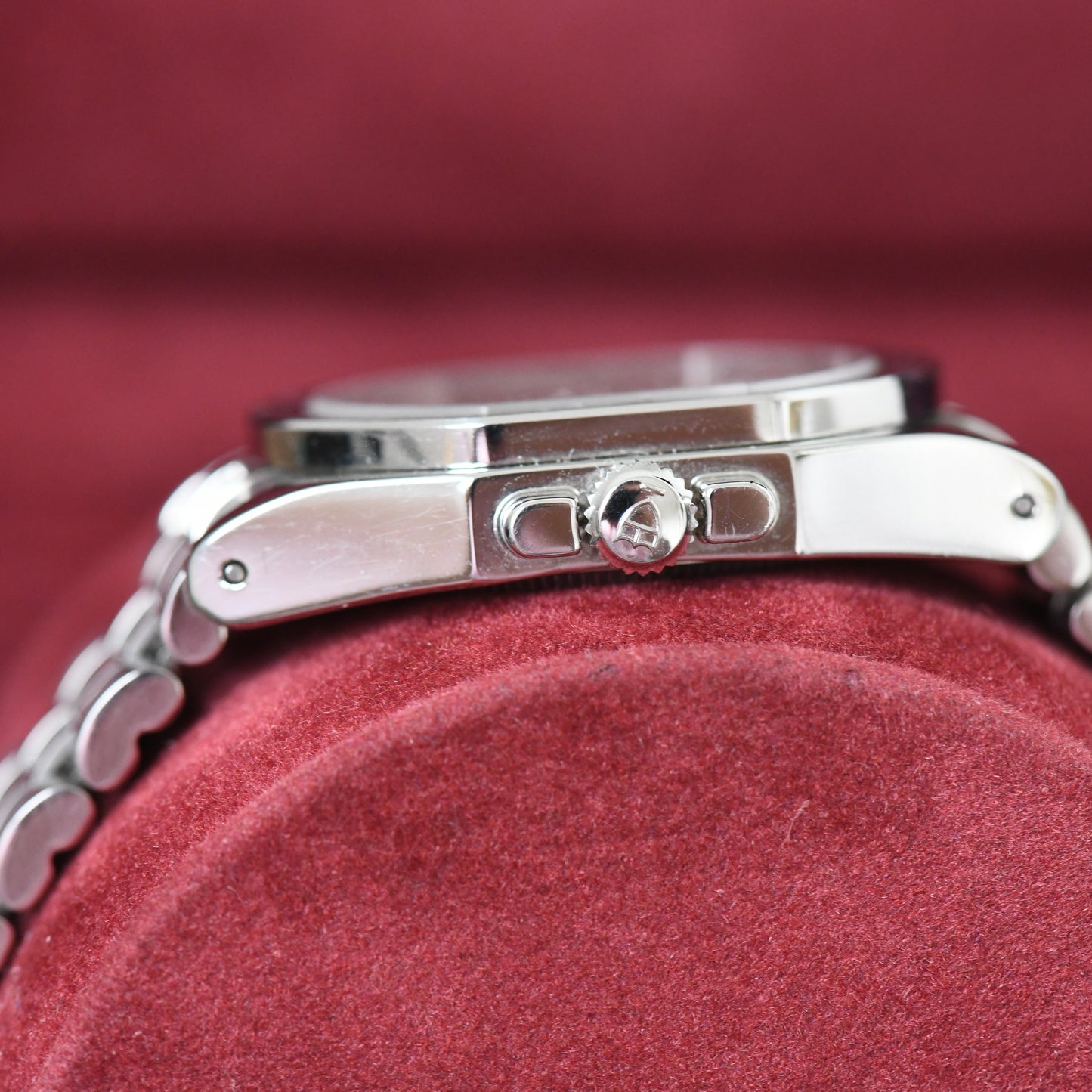 Tudor Rolex Monarch Automatic Date Silver Dial 33110 Full Set Boxed & Papers