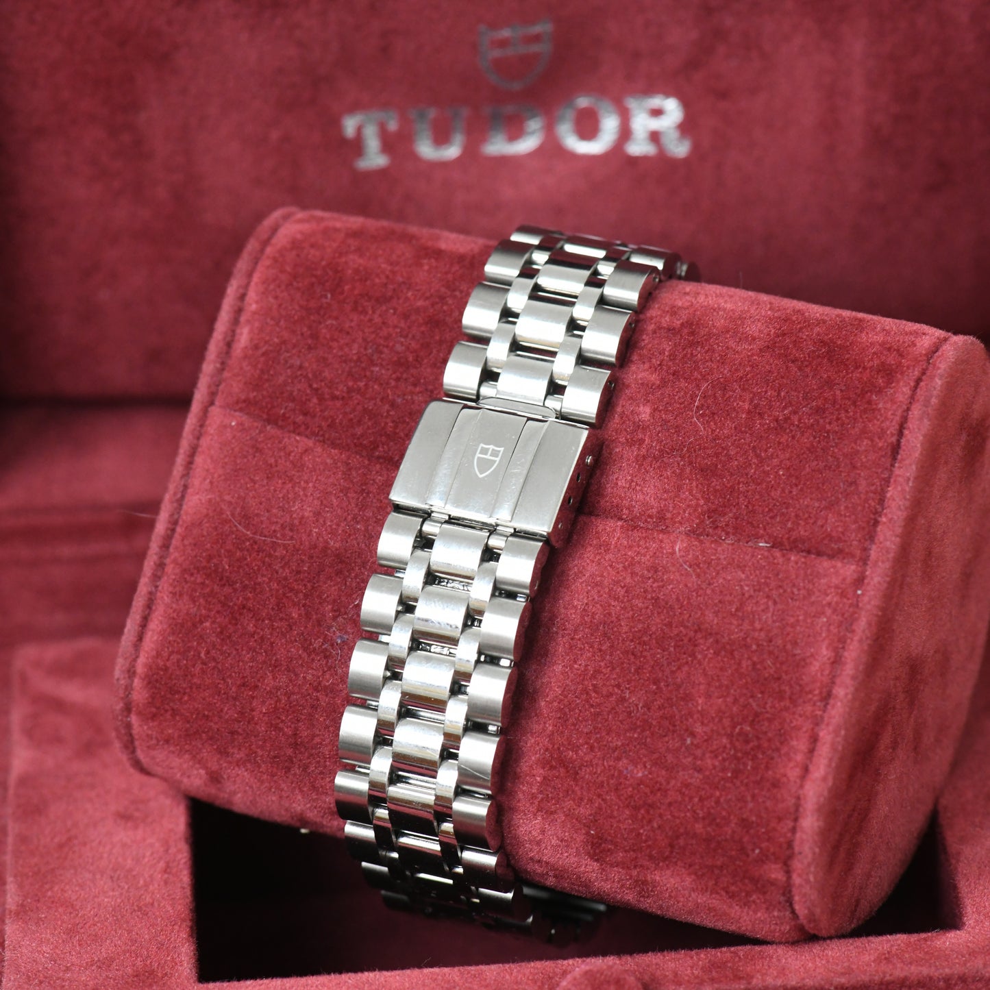 Tudor Rolex Monarch Automatic Date Silver Dial 33110 Full Set Boxed & Papers