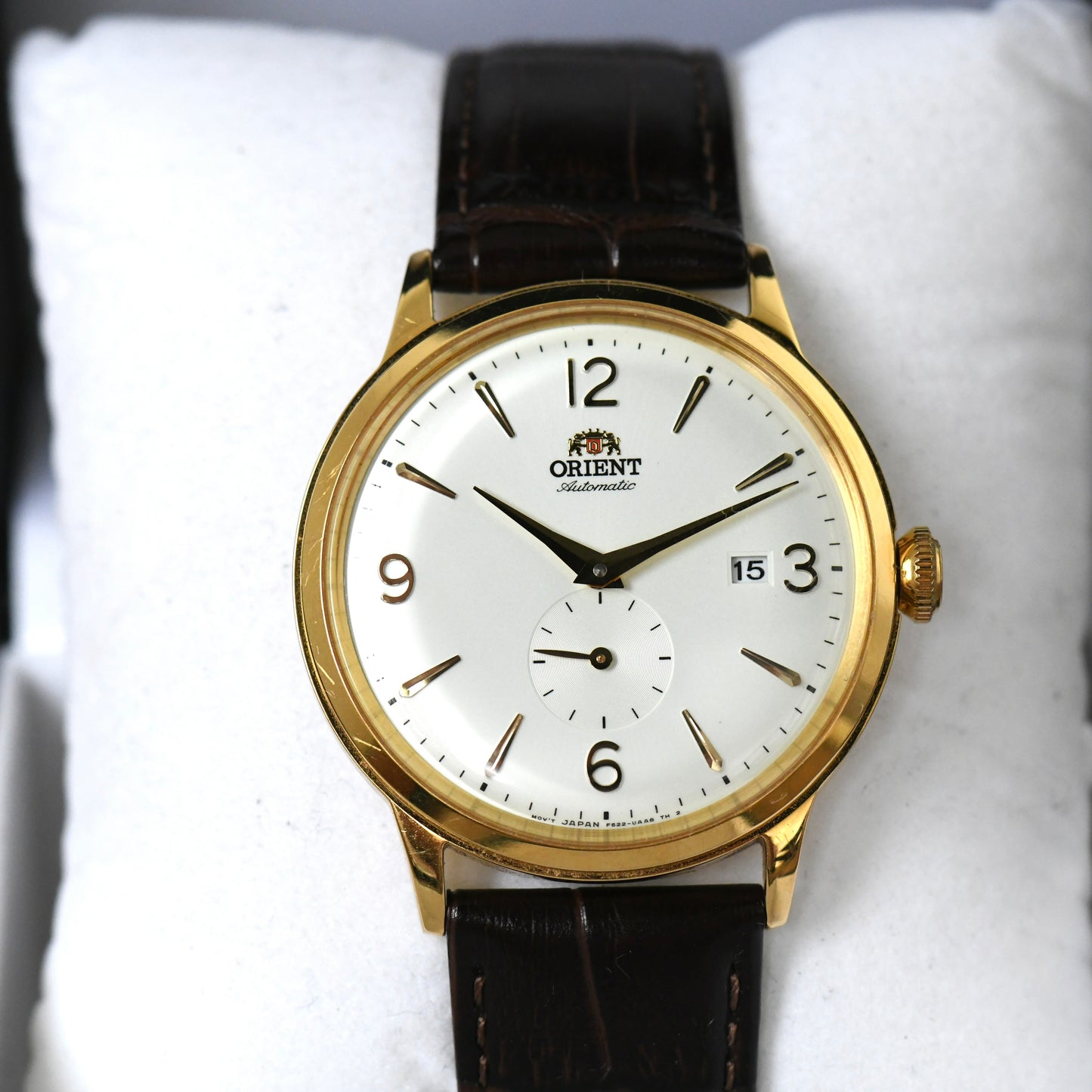 Orient Bambino Small Seconds 40.5mm Automatic Men's Watch RA-AP0004S10B Boxed