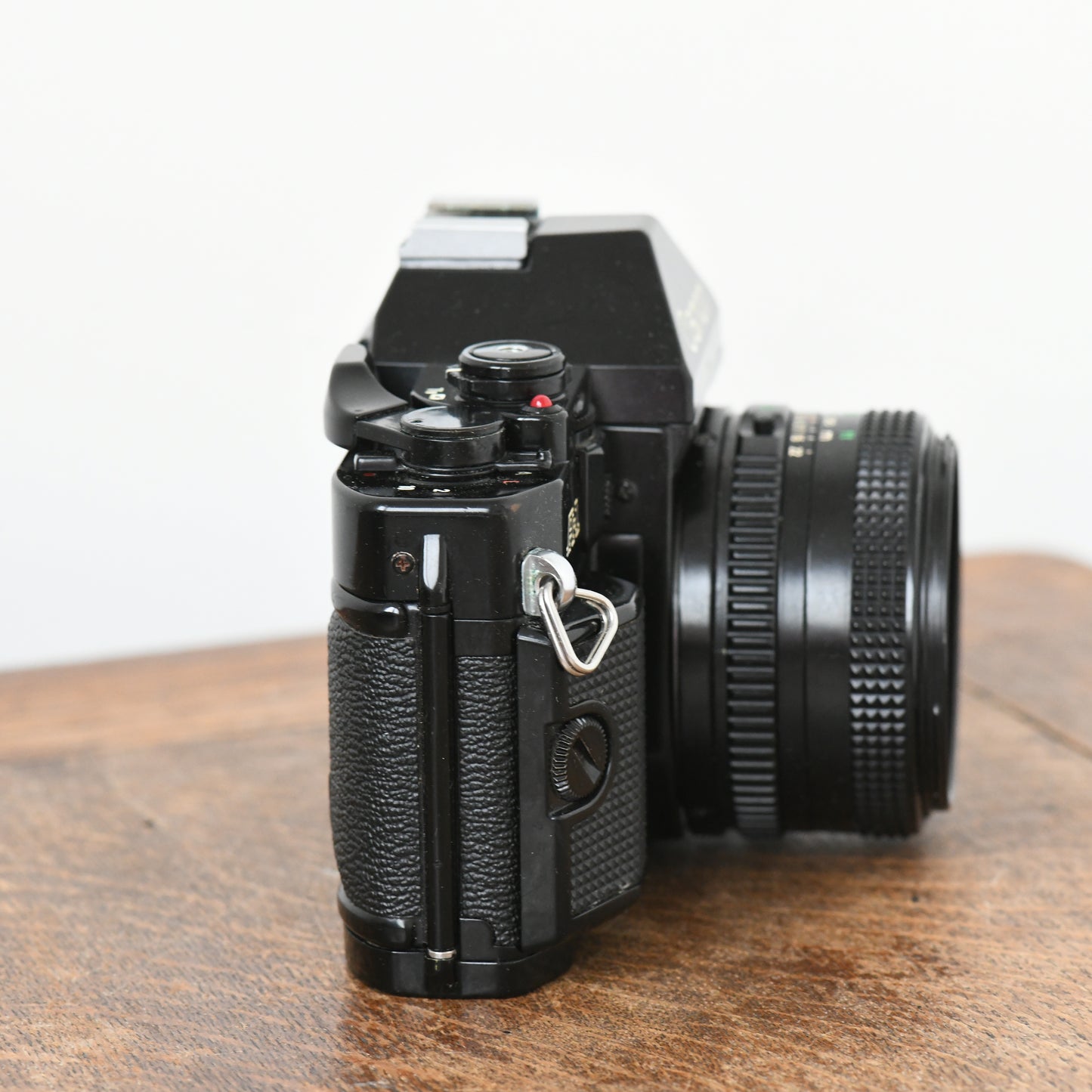 Canon A-1 35mm Film Camera + 50mm f/1.8 Lens Kit - New Light Seals Fitted