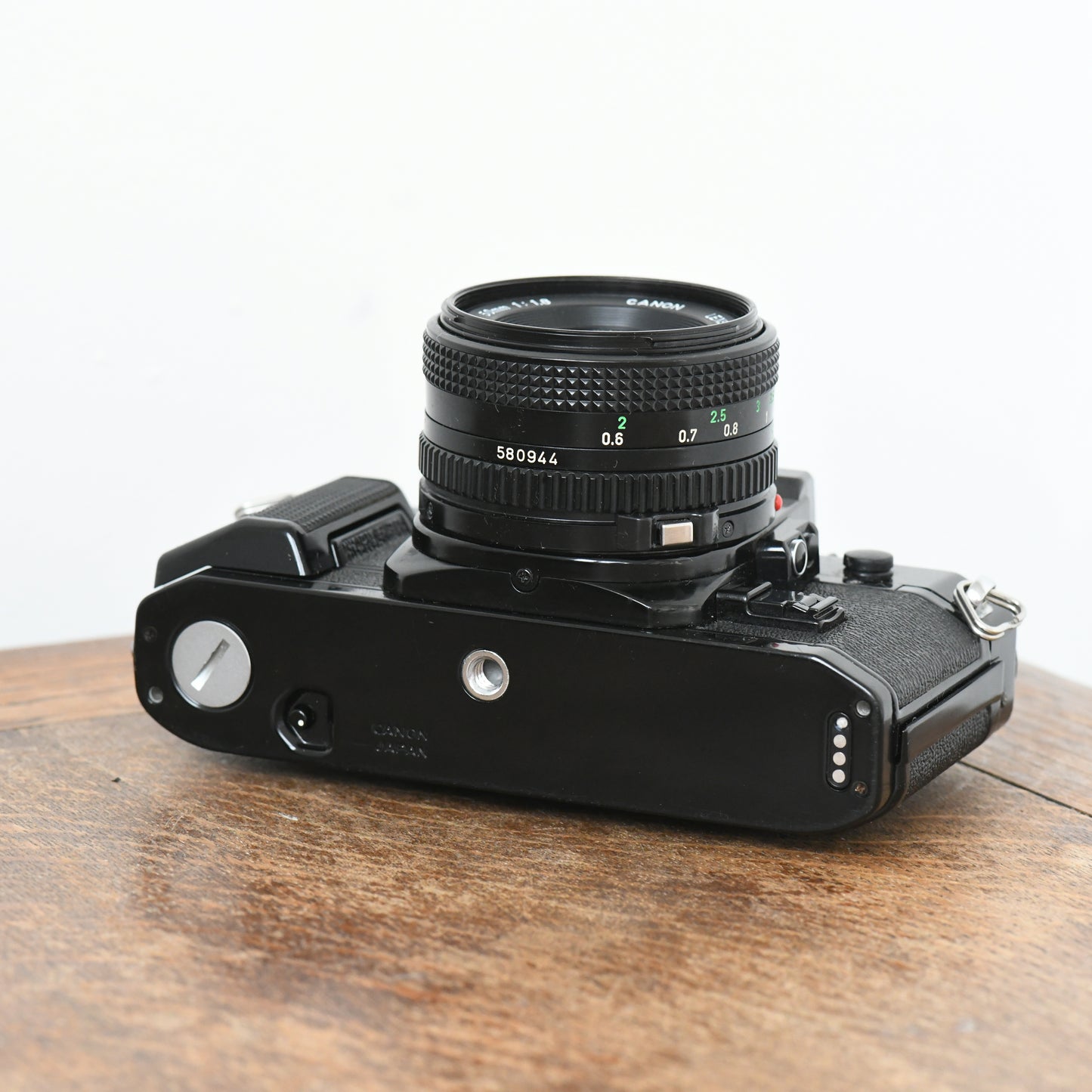 Canon A-1 35mm Film Camera + 50mm f/1.8 Lens Kit - New Light Seals Fitted