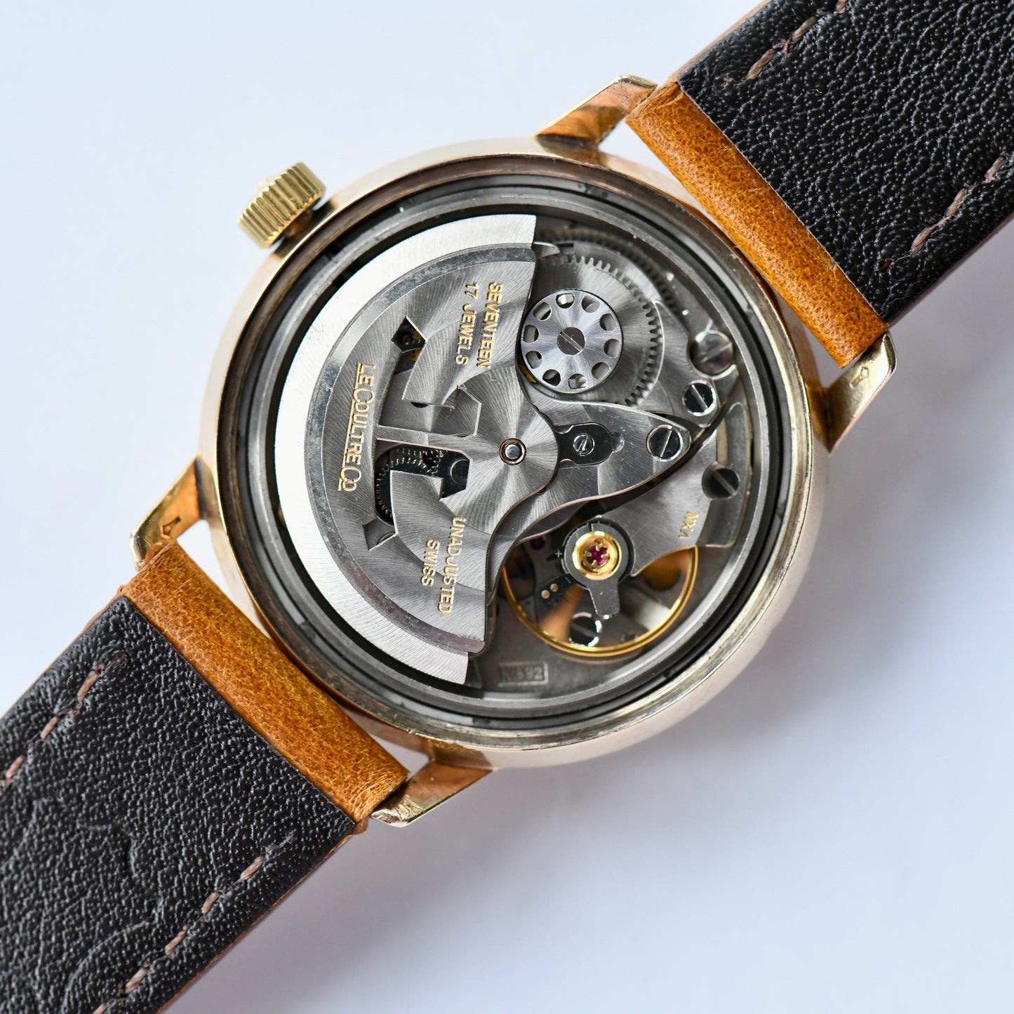 Jaeger Le-Coultre Automatic 9K Solid Gold 34mm ref 396 Cal K882