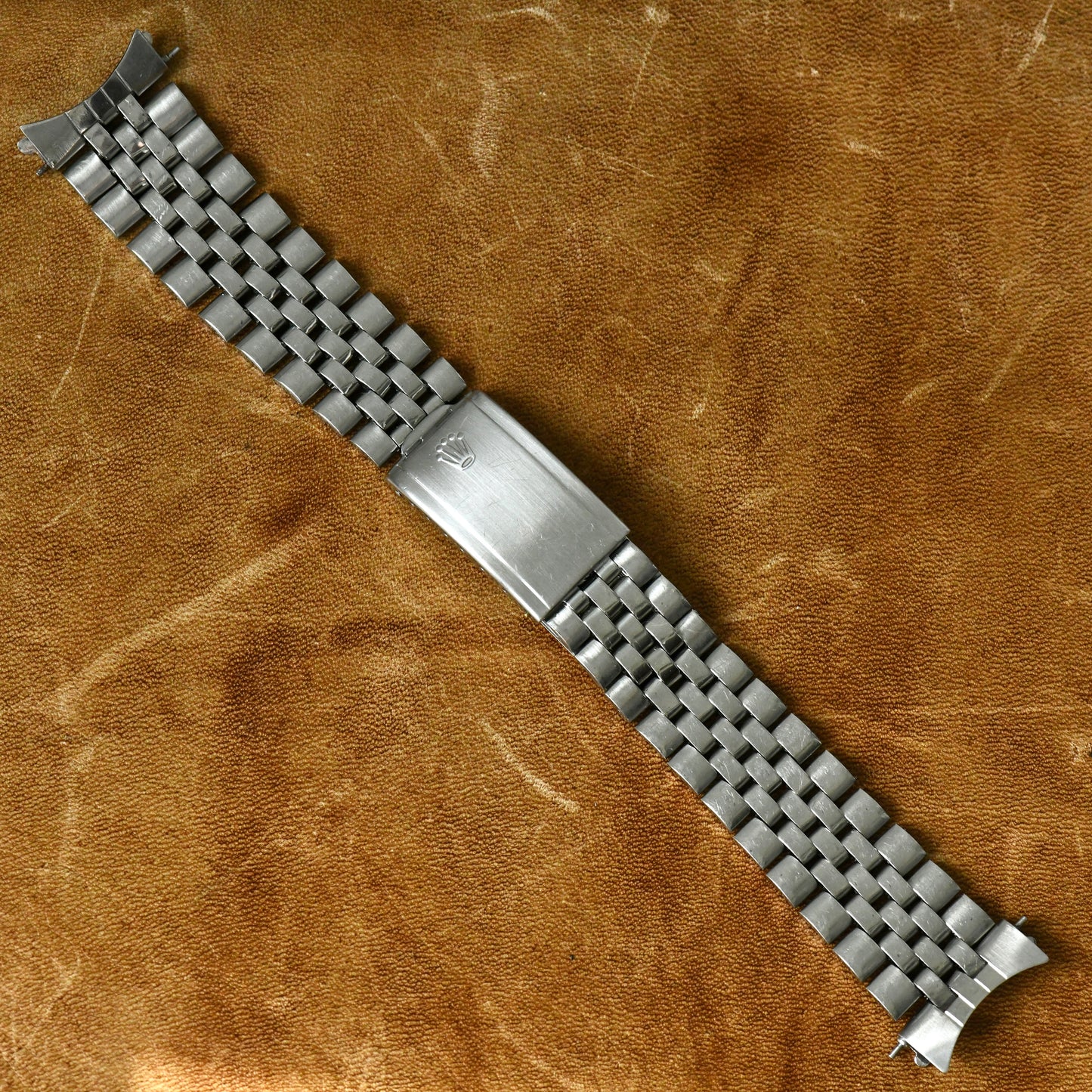 Rolex Datejust Steel & White Gold 36mm Black Pie-Pan Dial Vintage Ref 1601