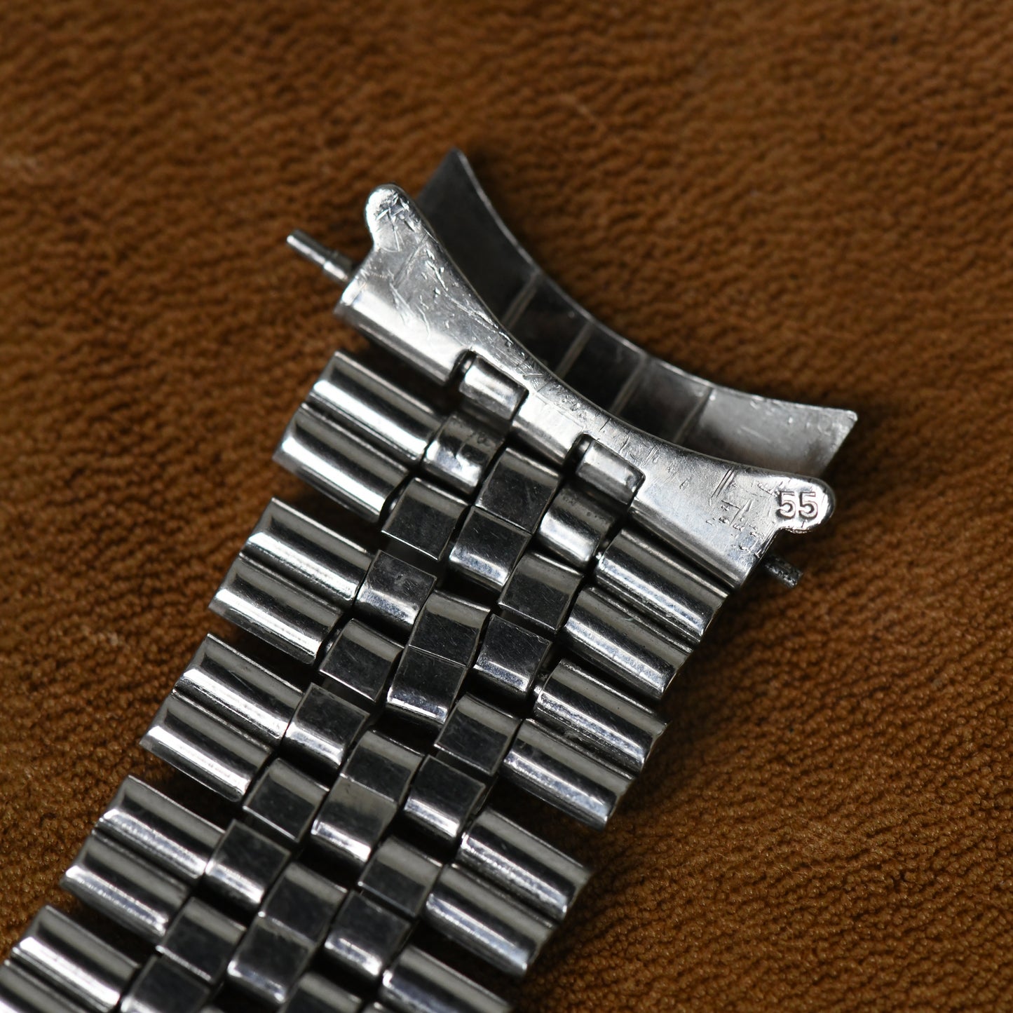 Rolex Datejust Steel & White Gold 36mm Black Pie-Pan Dial Vintage Ref 1601