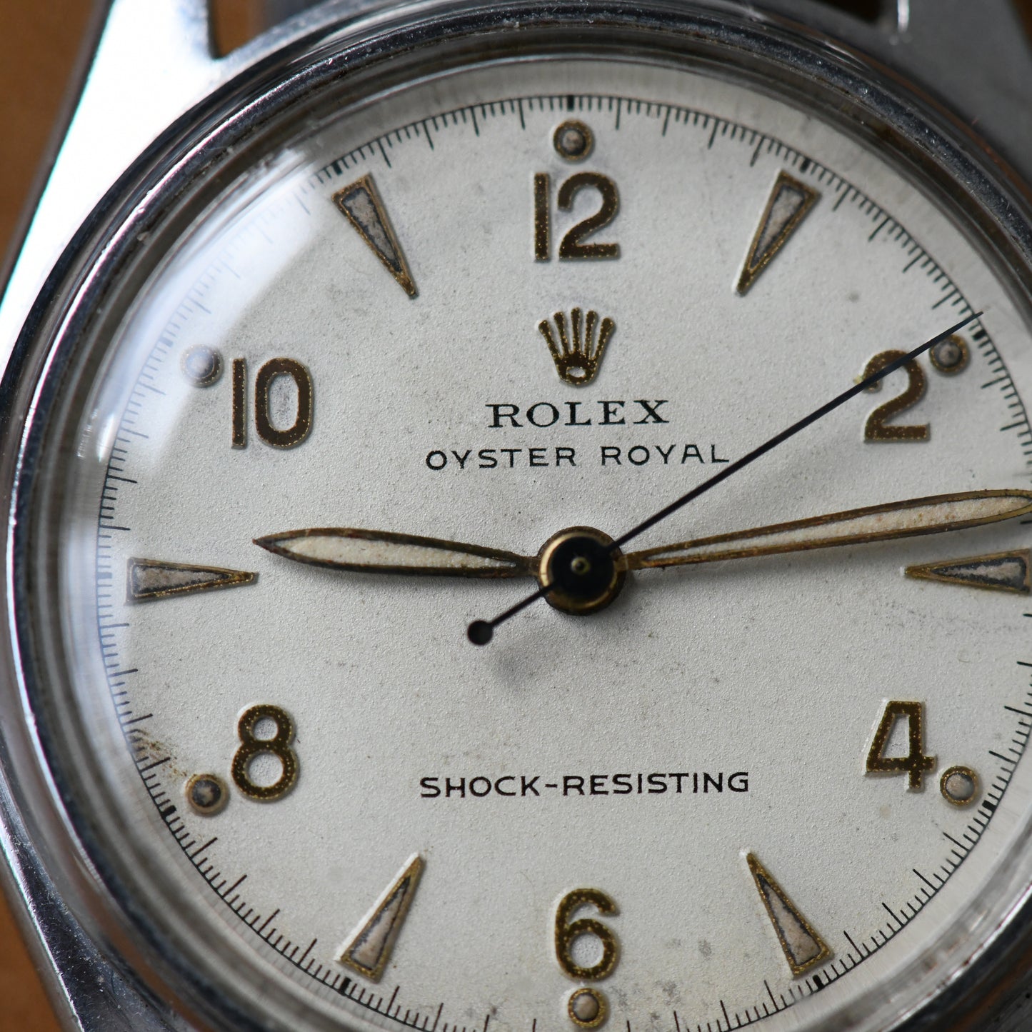 Rolex Oyster Royal 6044 Steel Manual Watch w/ Stretch Rivet Oyster WAB Bracelet