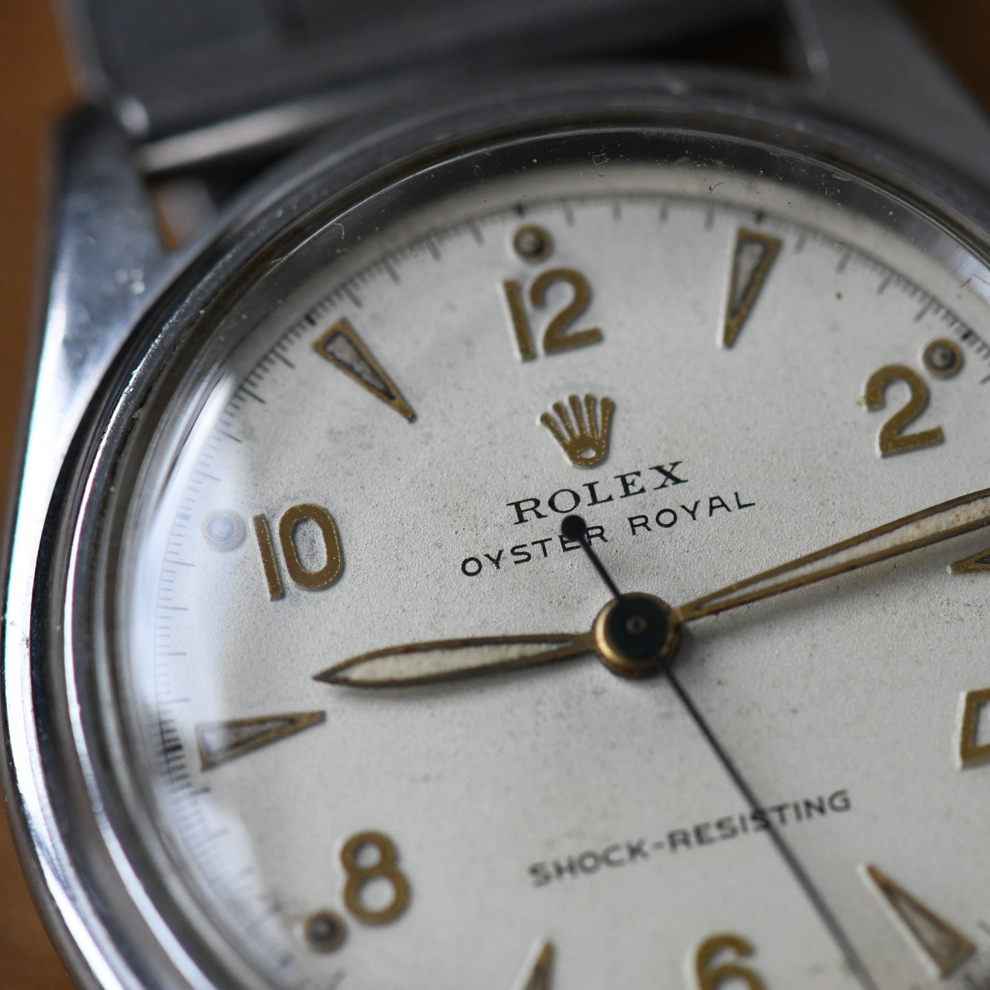 Rolex Oyster Royal 6044 Steel Manual Watch w/ Stretch Rivet Oyster WAB Bracelet