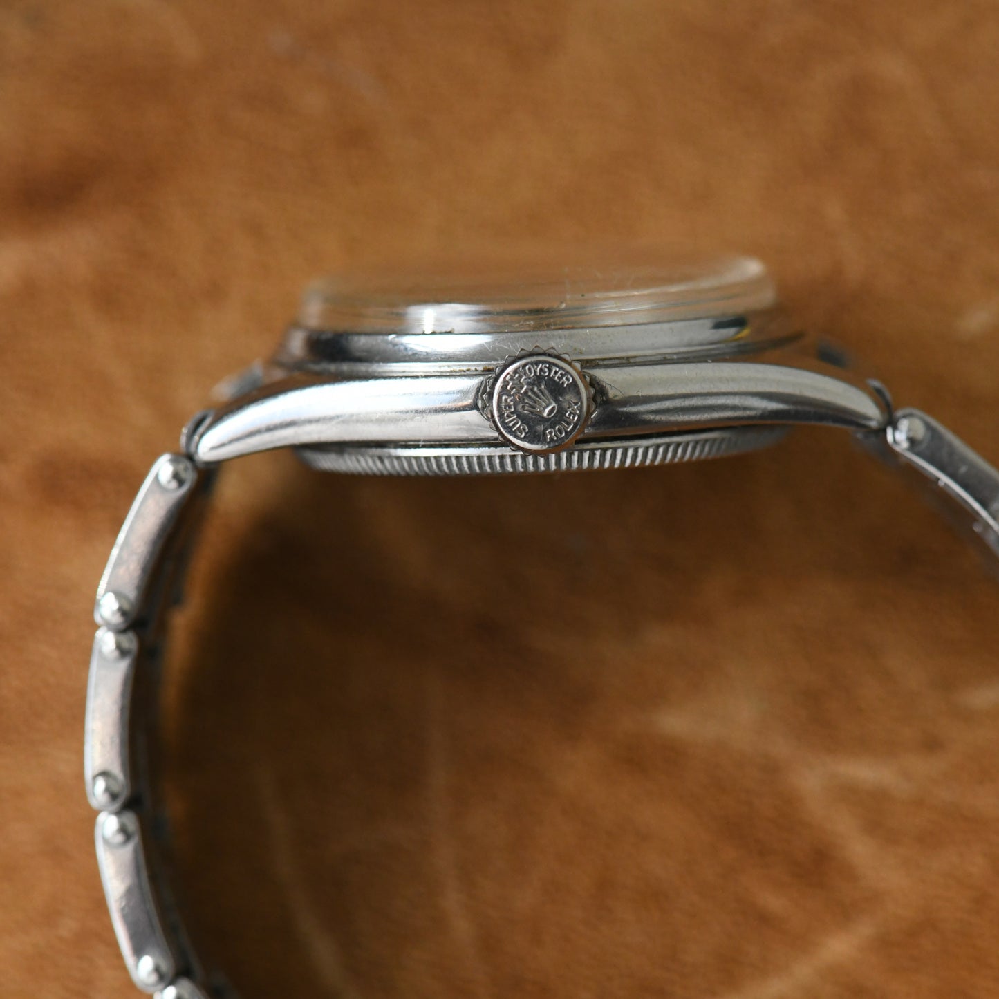 Rolex Oyster Royal 6044 Steel Manual Watch w/ Stretch Rivet Oyster WAB Bracelet