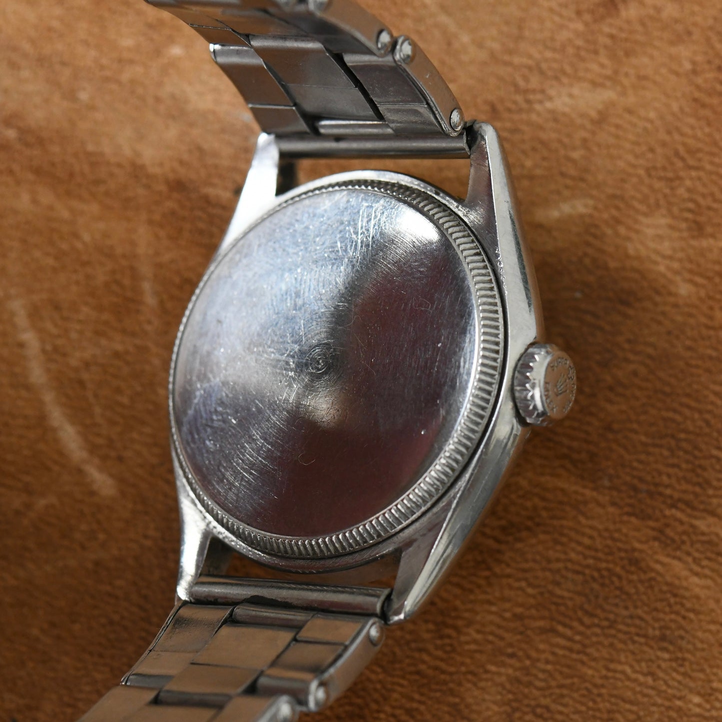 Rolex Oyster Royal 6044 Steel Manual Watch w/ Stretch Rivet Oyster WAB Bracelet