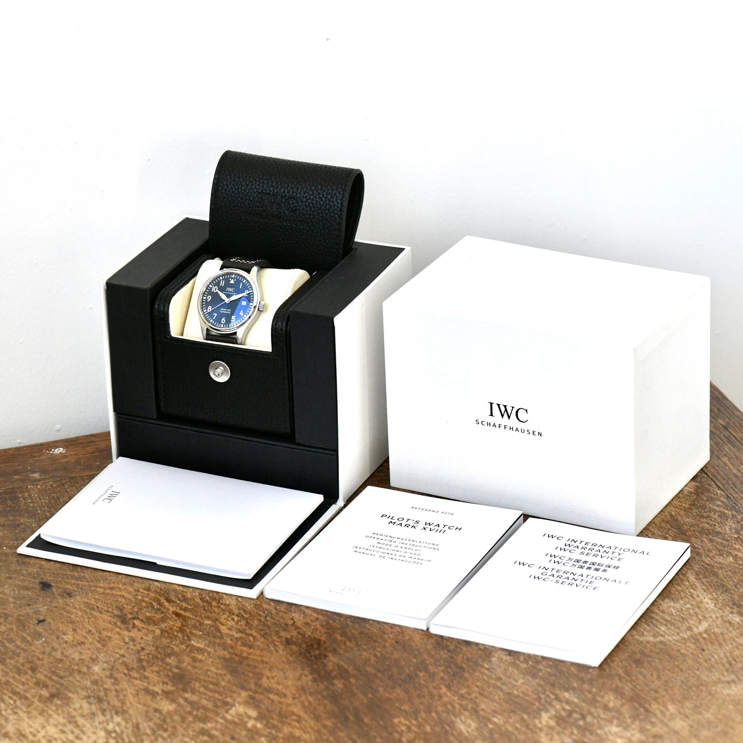 IWC Pilot Mark XVIII Le Petit Prince Blue Dial 2017 IW327004 - Boxed