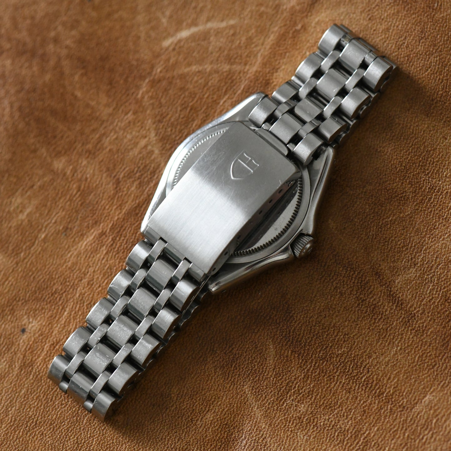 Tudor Rolex Monarch Quartz Date Silver Dial 15730 33mm