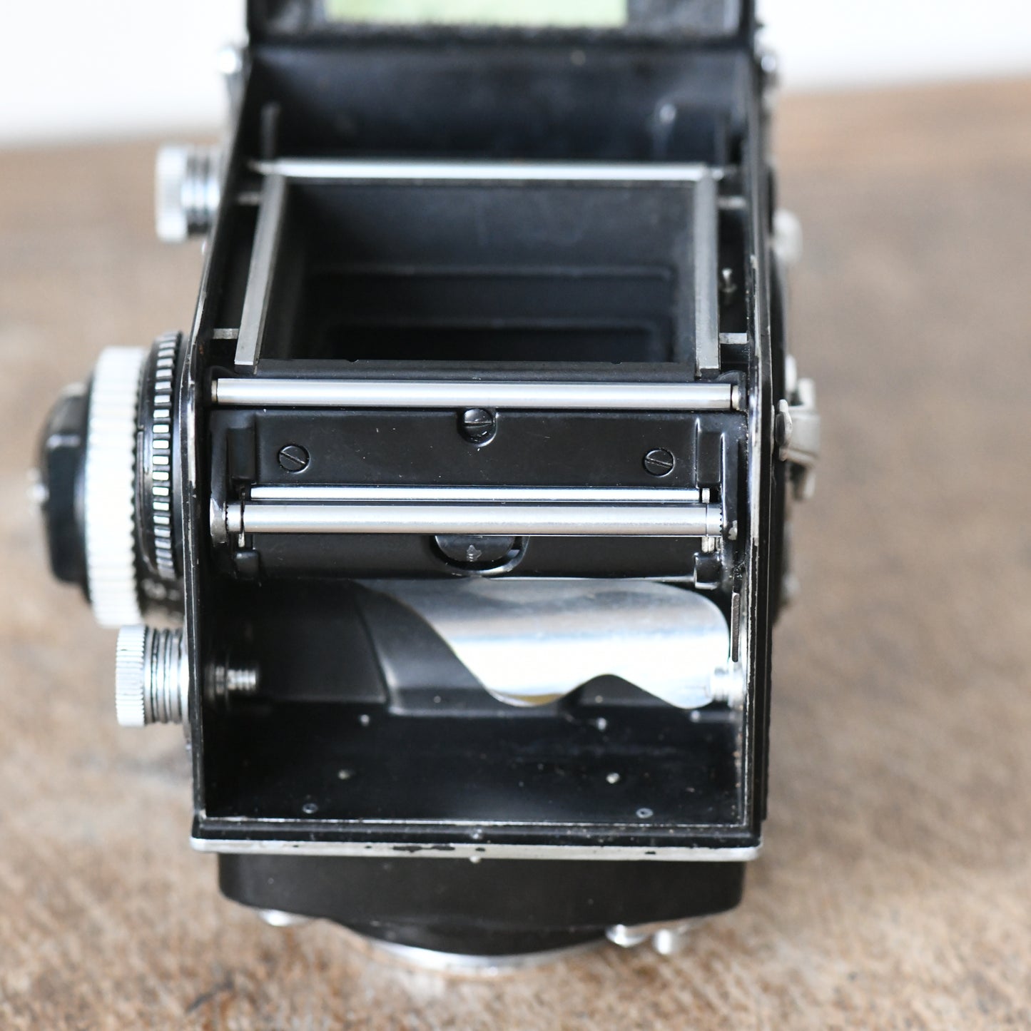 Rolleiflex 2.8F Planar TLR Medium Format Camera w/ 80mm f/2.8 Zeiss Lens Rollei