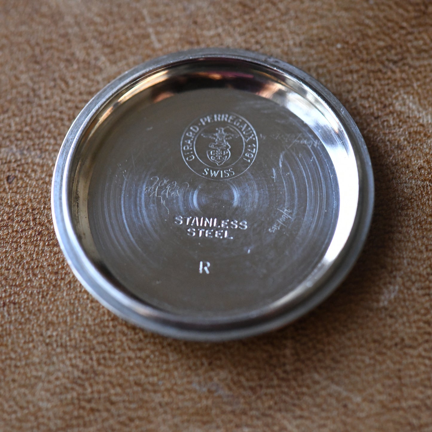 Girard Perregaux Gyromatic Automatic Explorer Dial Stainless Steel Watch