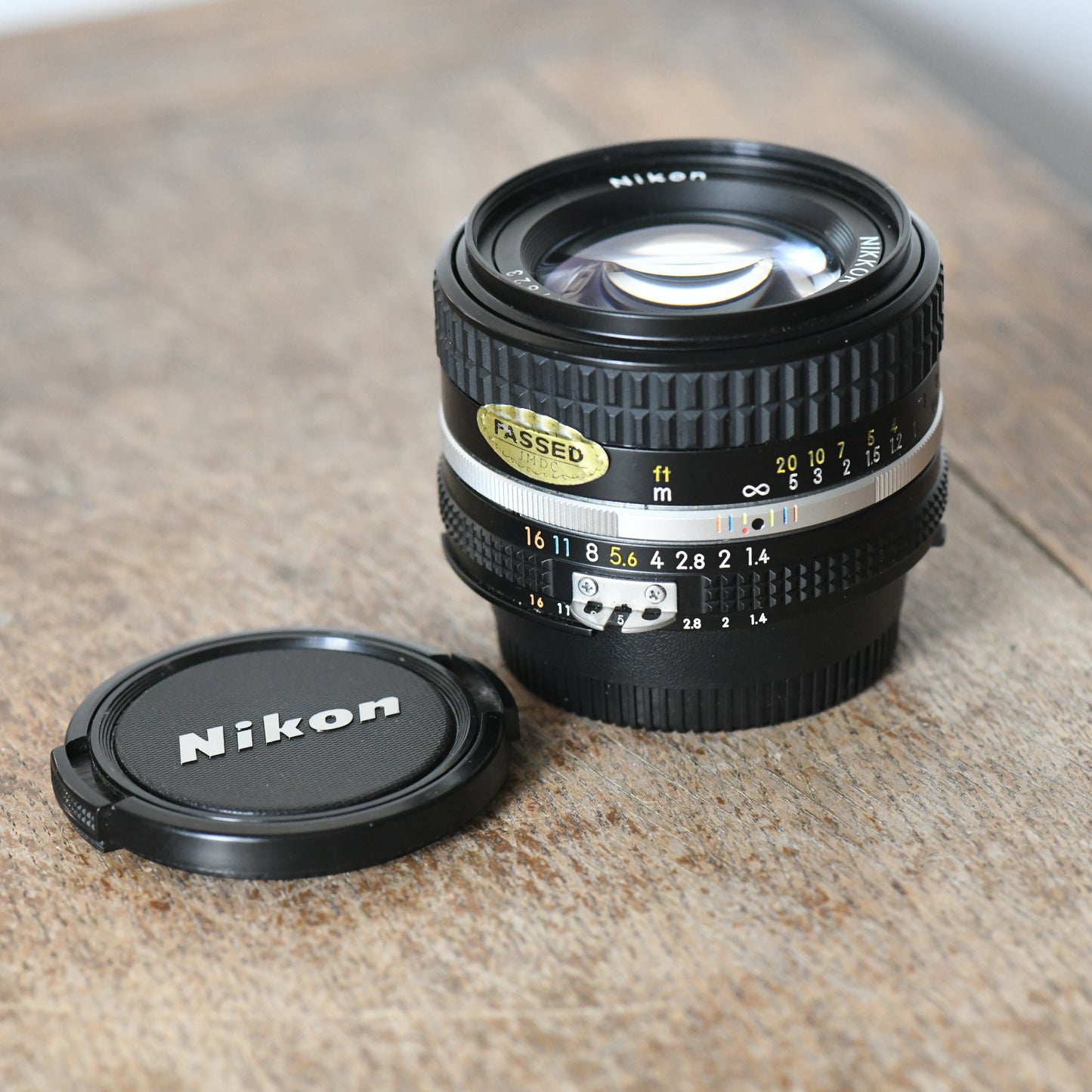 Nikon 50mm f/1.4 AiS Manual Focus Fast Prime Nikkor Lens