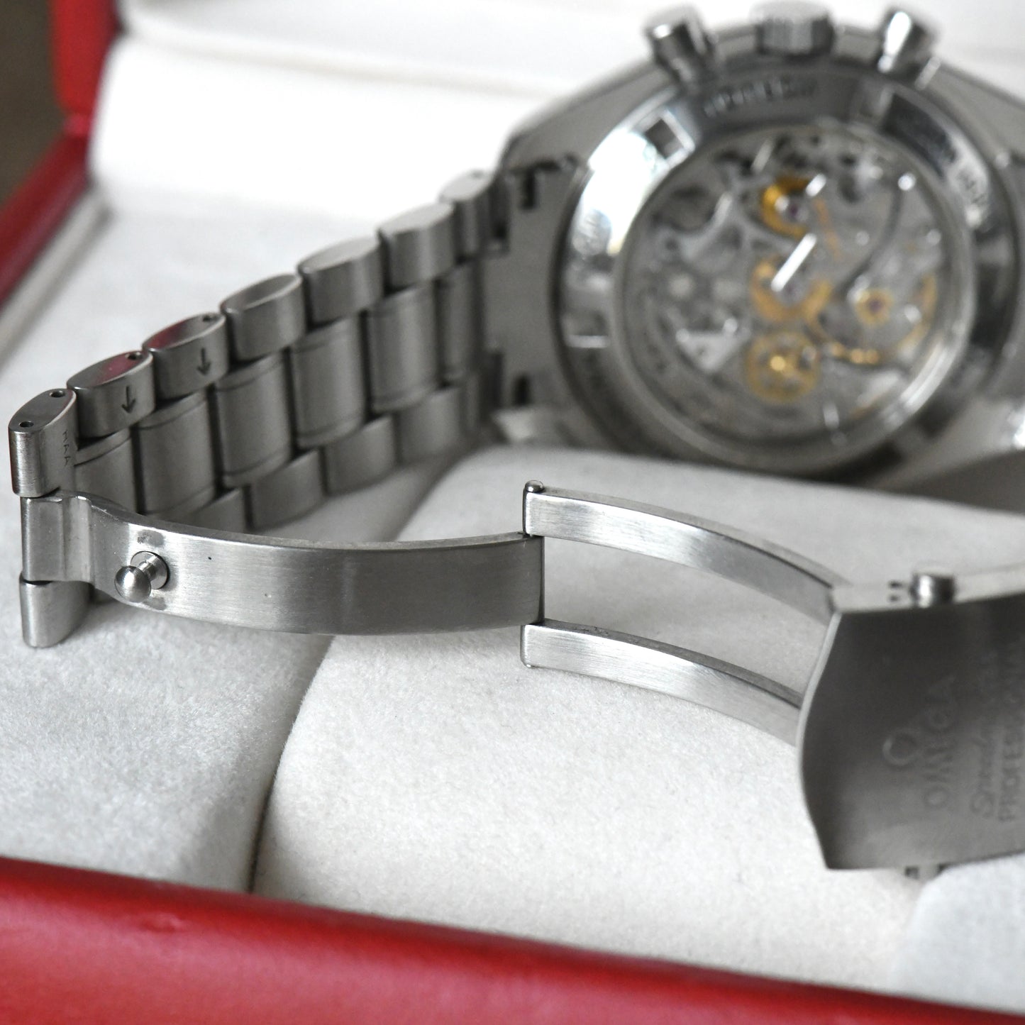 Omega Speedmaster Professional Moonwatch Hesalite Sandwich 3572.50 Box & Papers