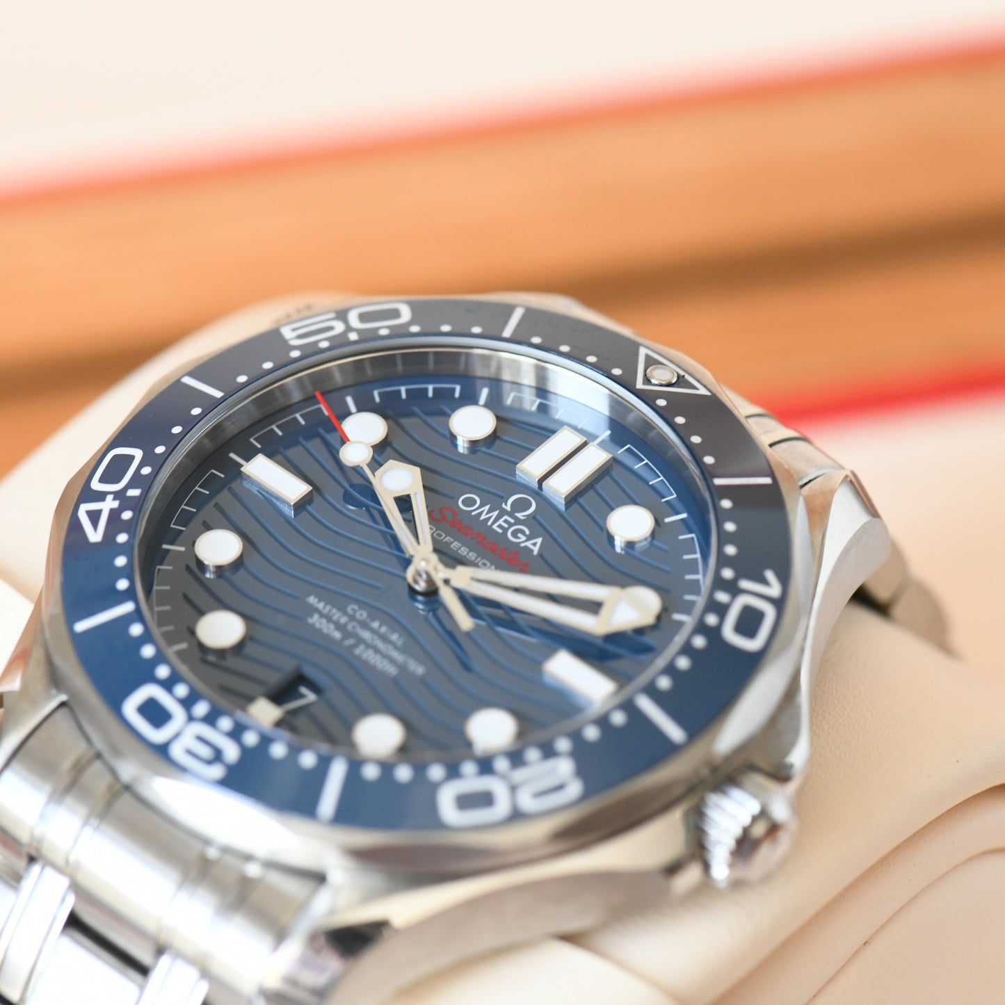 Omega Seamaster 300m Diver Master Chronometer Blue Dial - 2021 Box &amp; Papers