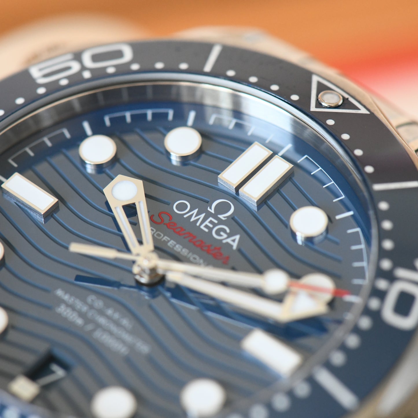 Omega Seamaster 300m Diver Master Chronometer Blue Dial - 2021 Box &amp; Papers