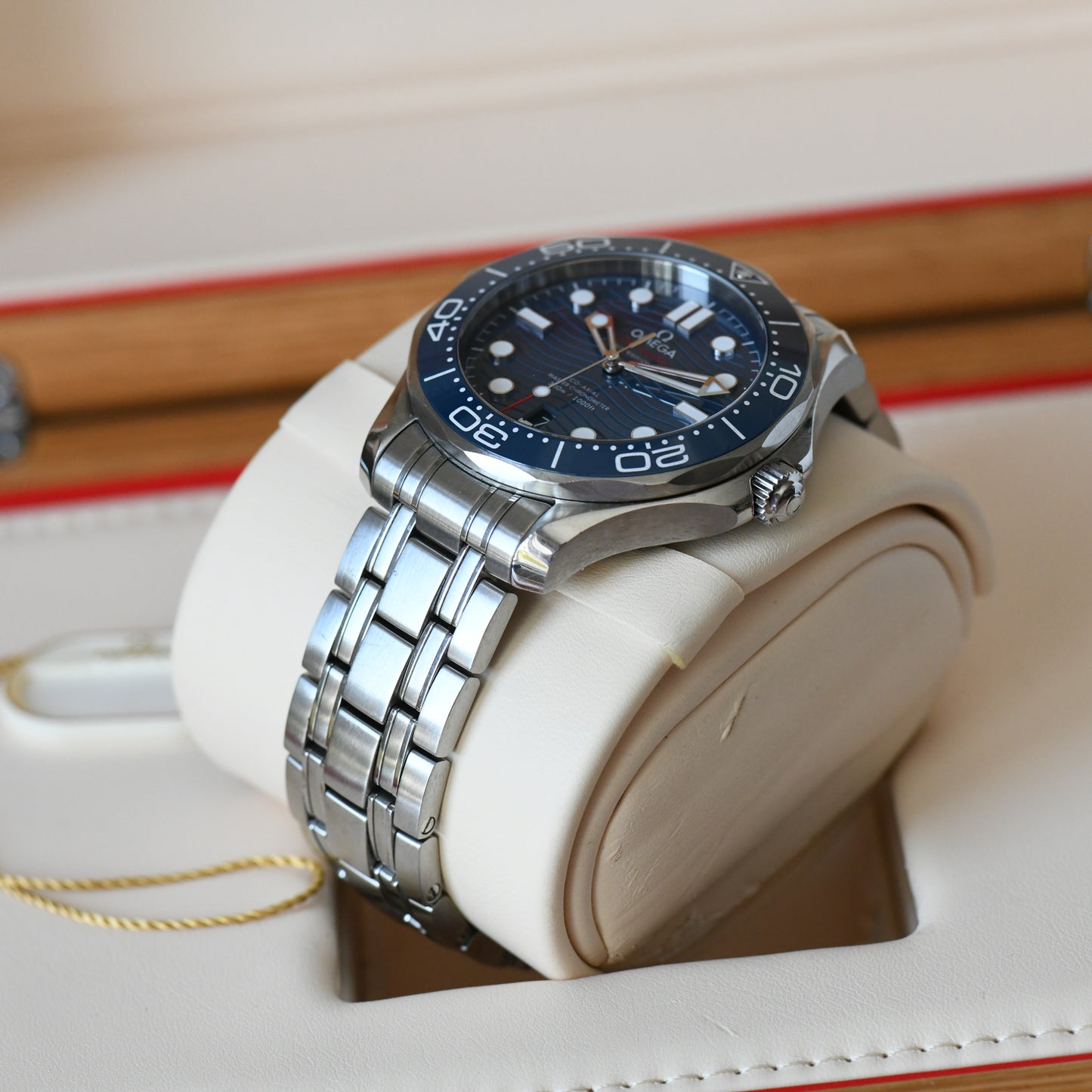 Omega Seamaster 300m Diver Master Chronometer Blue Dial - 2021 Box &amp; Papers