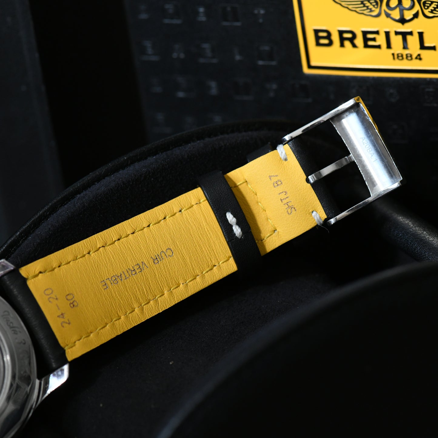 Breitling Navitimer B01 Chronograph 46mm Black Dial AB0127 Full Set Box & Papers