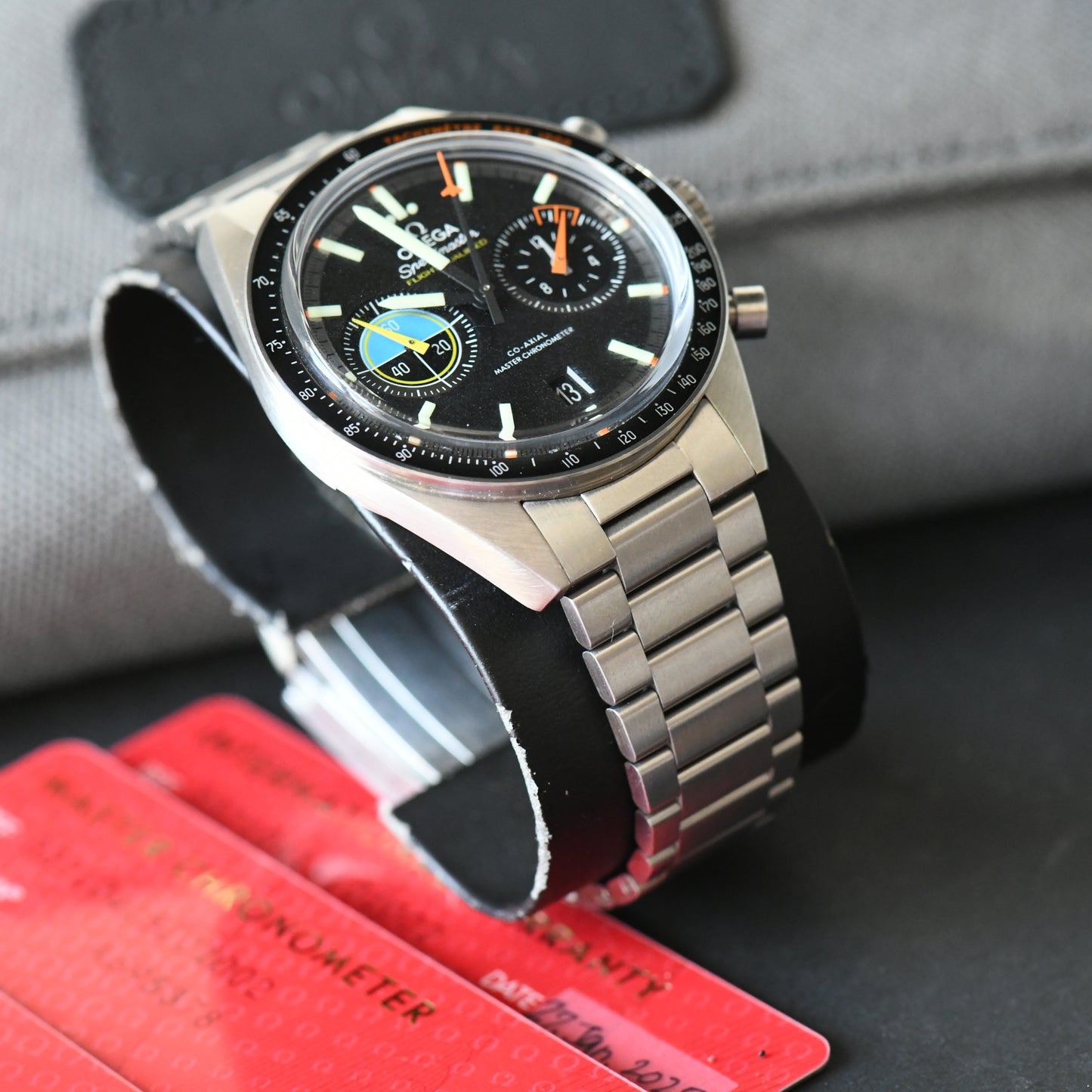 Omega Speedmaster Pilot Flight Qualified Chronograph 2025 Box & Papers