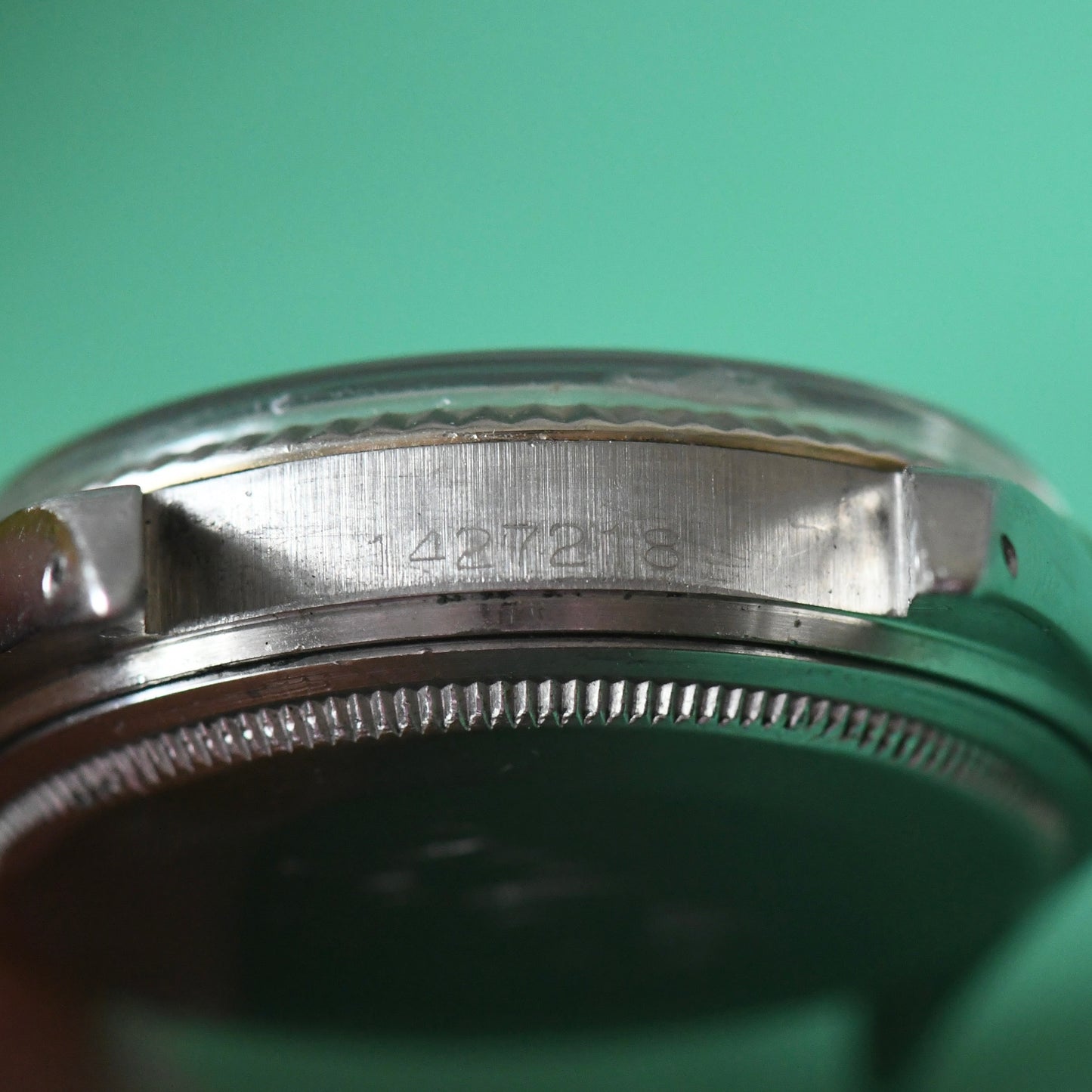 Rolex Datejust Steel &amp; White Gold 36mm Silver Pie-Pan Dial Vintage 1966 Ref 1601