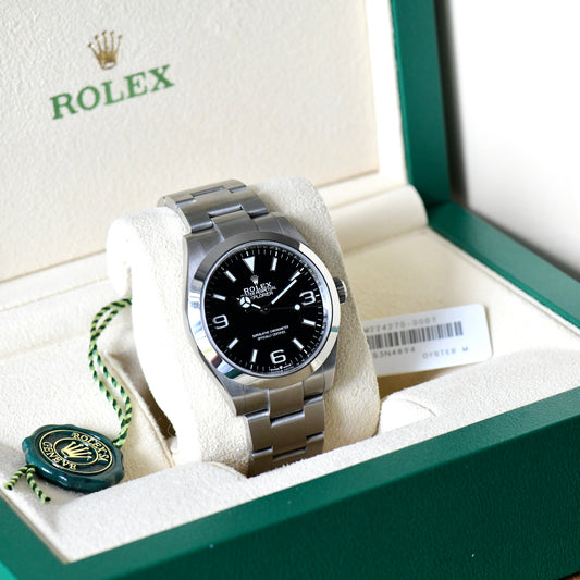 Rolex Explorer 224270 40mm Oyster Perpetual Men's Watch 2023 Boxed & Papers