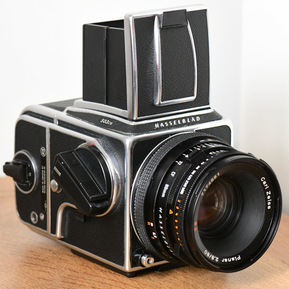 Hasselblad 503CW Complete Camera Kit inc 80mm F2.8 CF Lens, WLF, RWC & 120 RFH