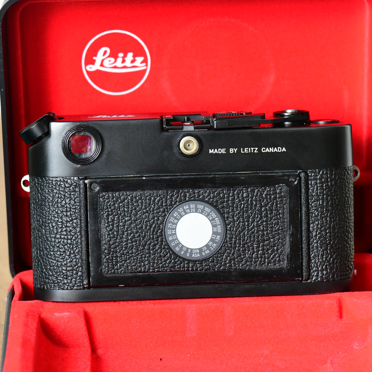 Leica M4-P Black 35mm Rangefinder Camera Body Only w/ Box & Case
