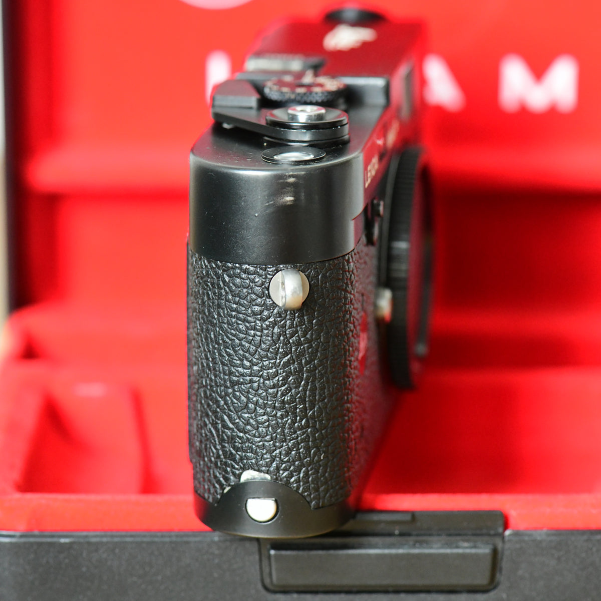 Leica M4-P Black 35mm Rangefinder Camera Body Only w/ Box & Case