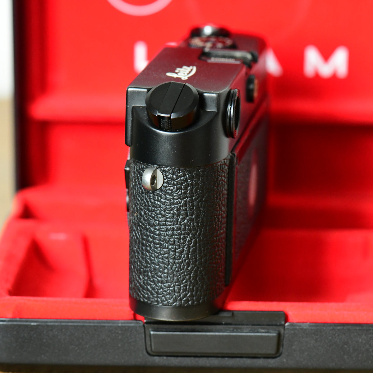 Leica M4-P Black 35mm Rangefinder Camera Body Only w/ Box & Case